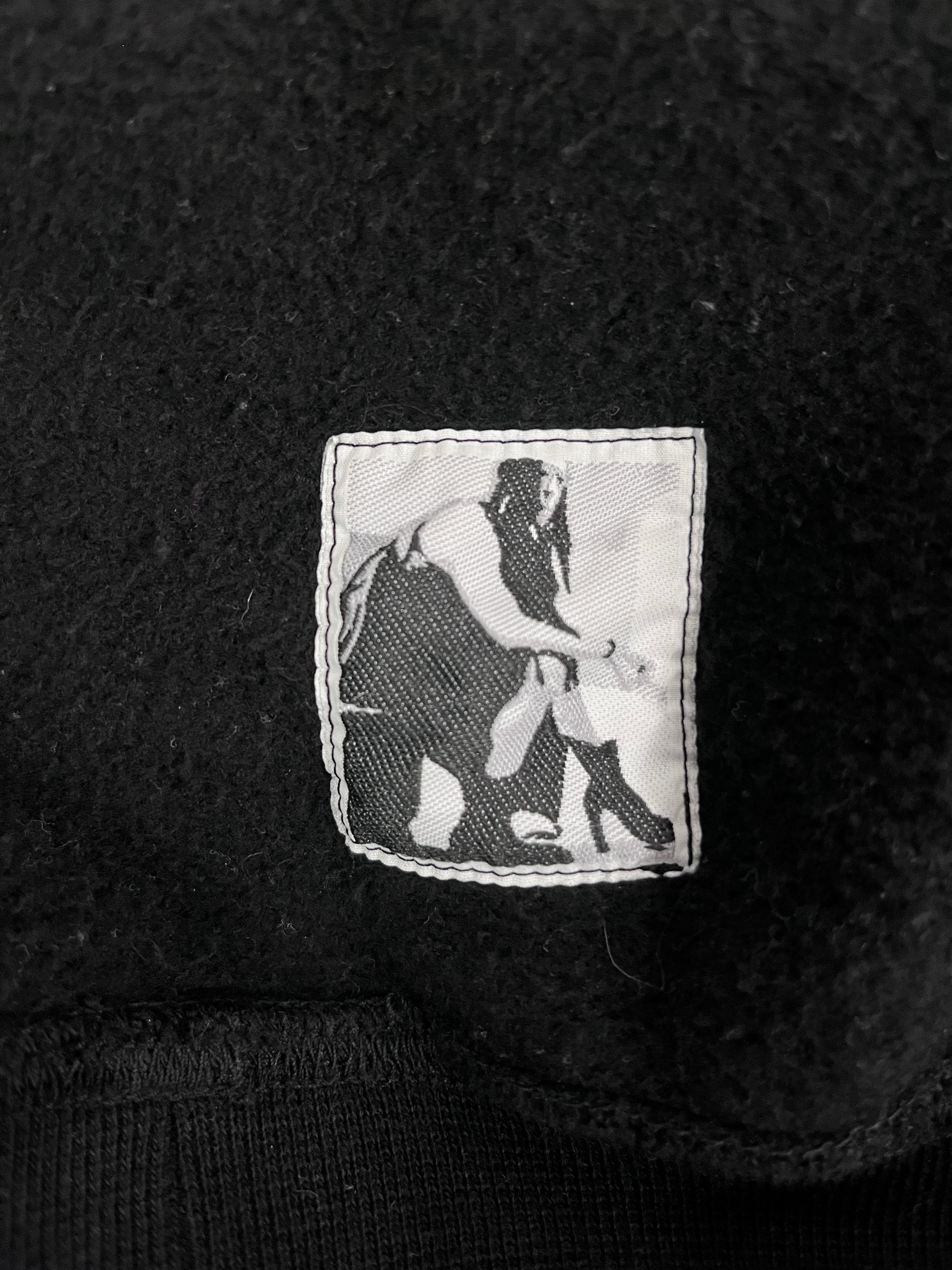 RICK OWENS DRKSHDW/Hoodie/L/Cotton/BLK/Pullover/GAUNTLET GRANBURY view 3