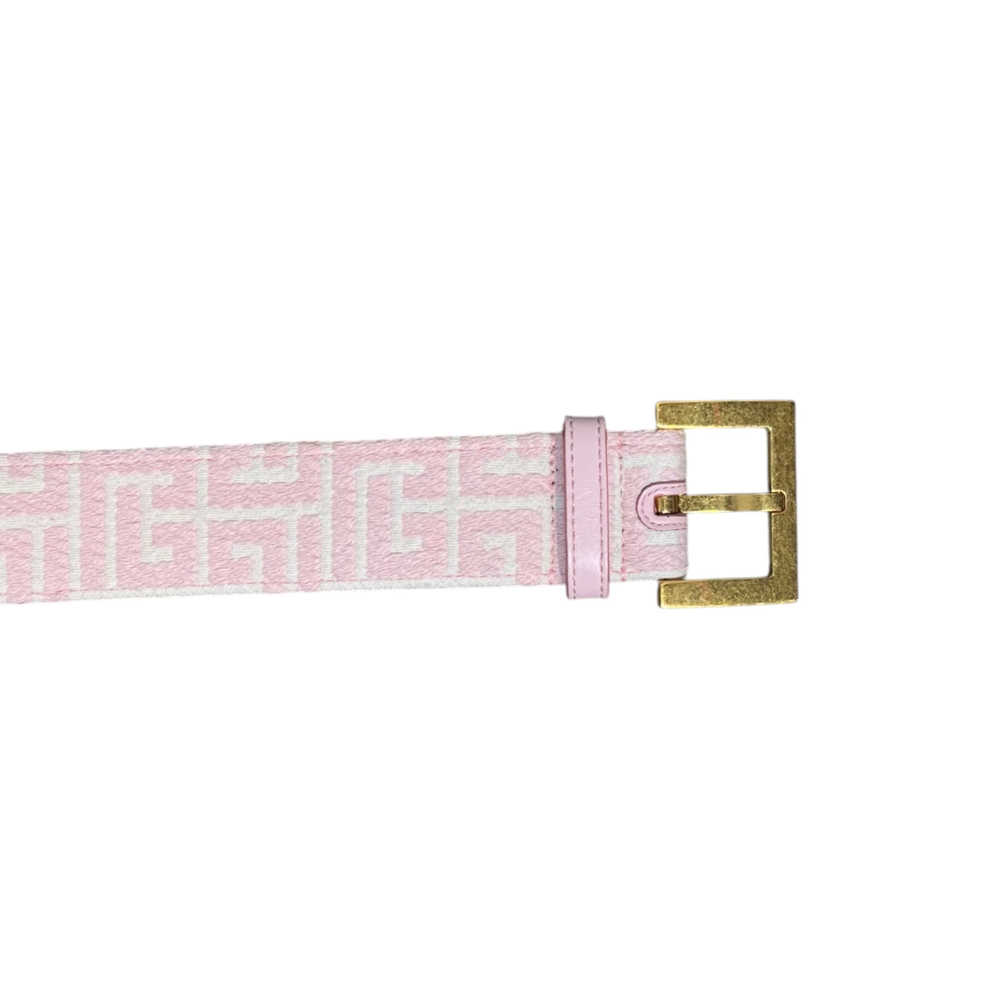 BALMAIN/Belt/Monogram/Leather/PNK/PINK MONOGRAM BELT view 2