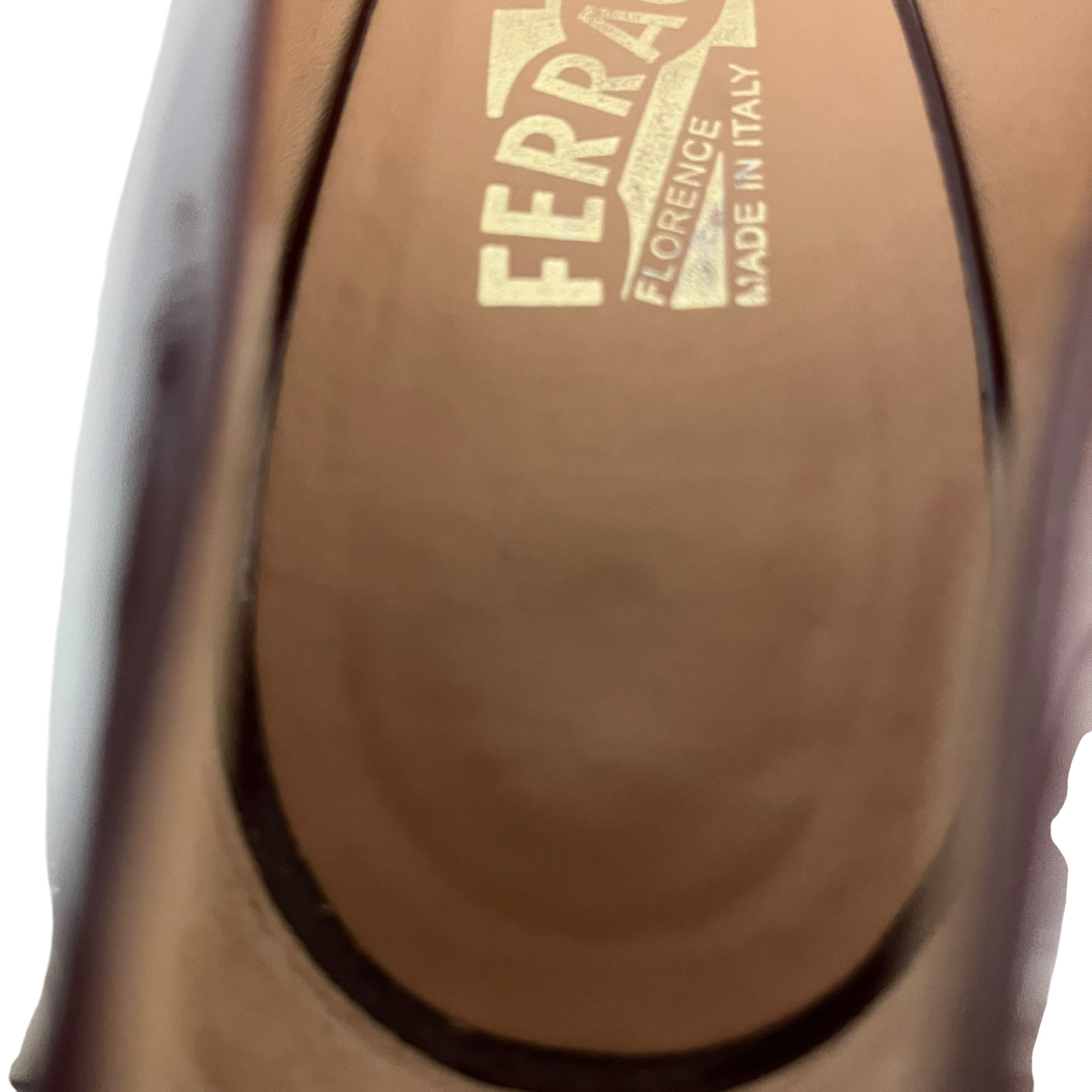 Salvatore Ferragamo/Heels/US 9/Leather/BRD/VARA BOW PUMP view 4