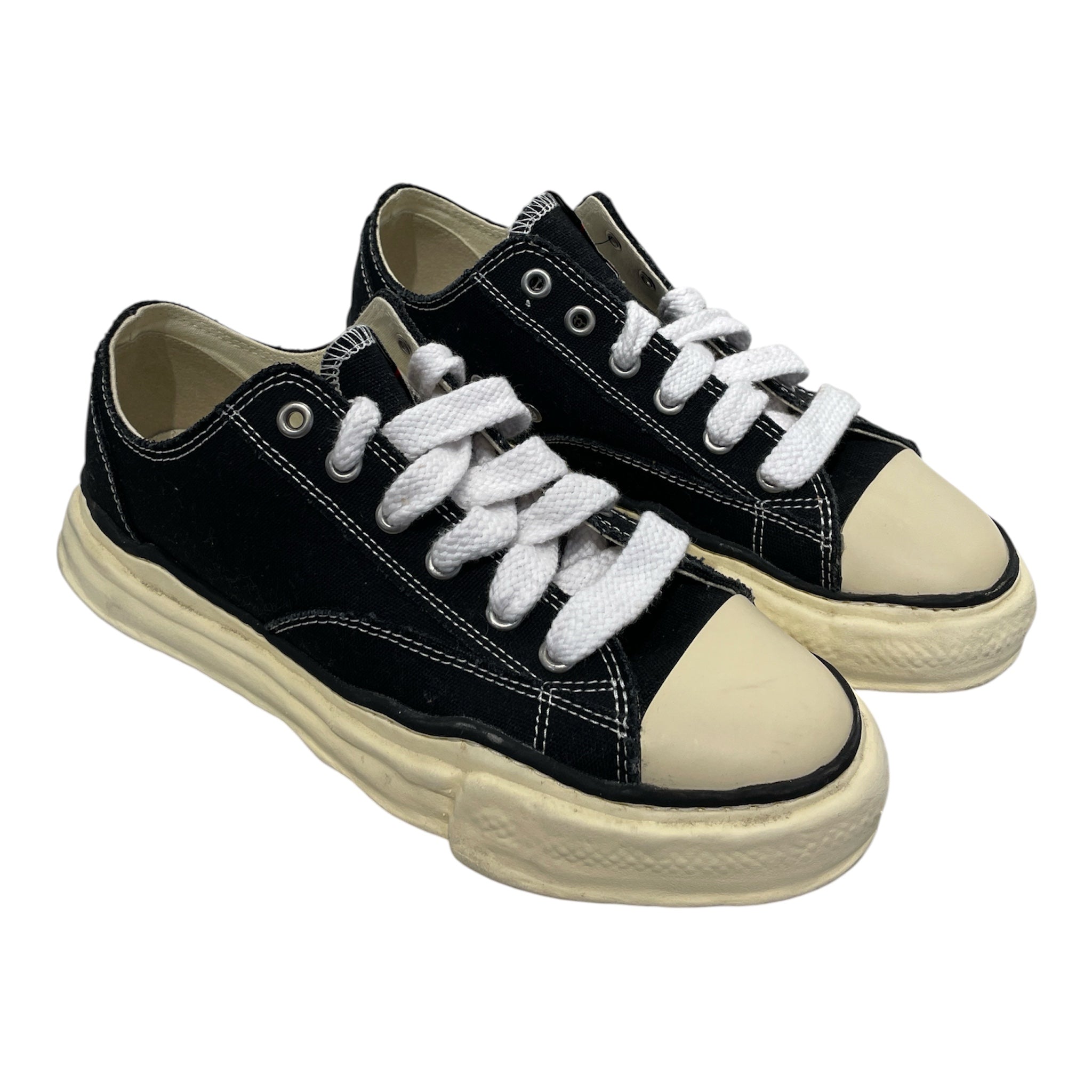 MIHARA YASUHIRO/Low-Sneakers/US 11/Cotton/BLK/PETERSON SNEAKERS view 1