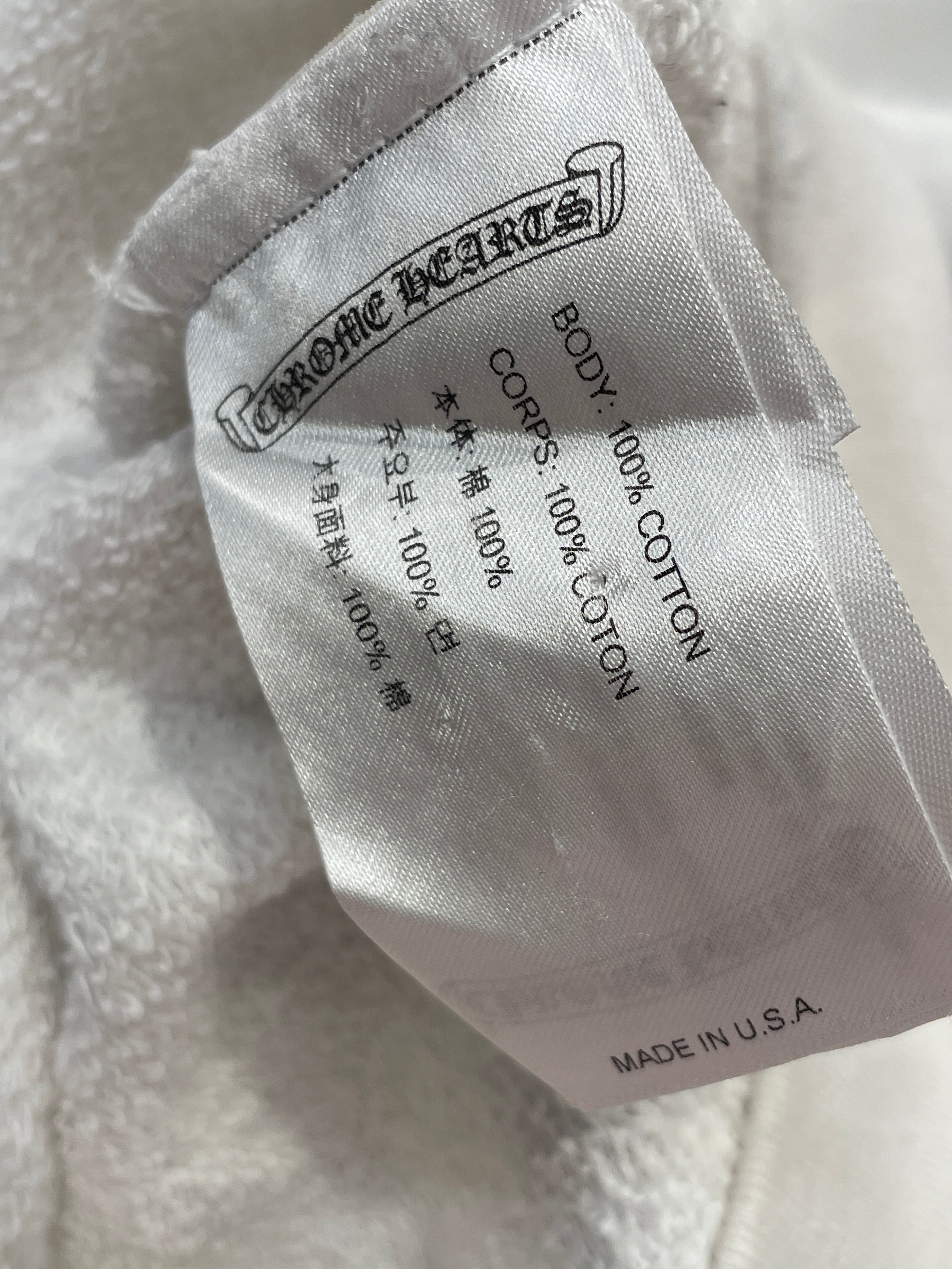 CHROME HEARTS/Sweatshirt/XS/Graphic/Cotton/WHT/MATTY BOY view 3