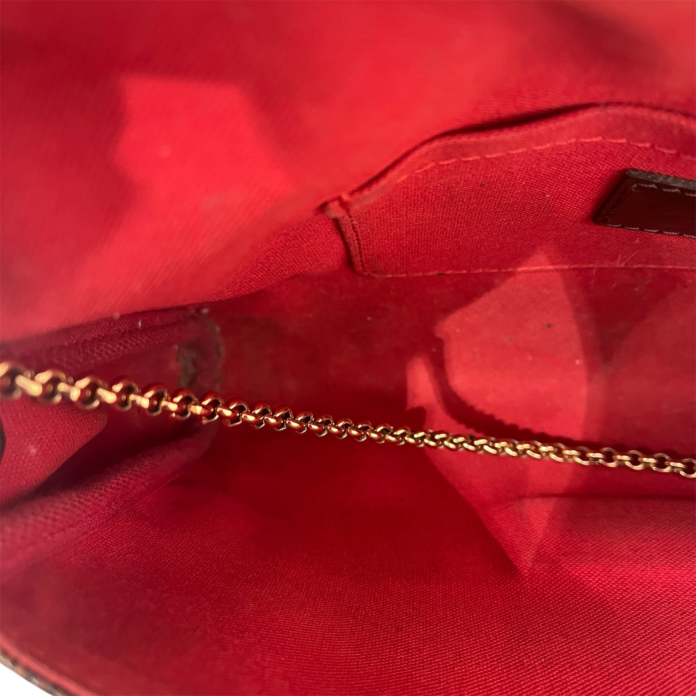 LOUIS VUITTON/Hand Bag/Leather/BRW/DAMIER EBENE MM view 9