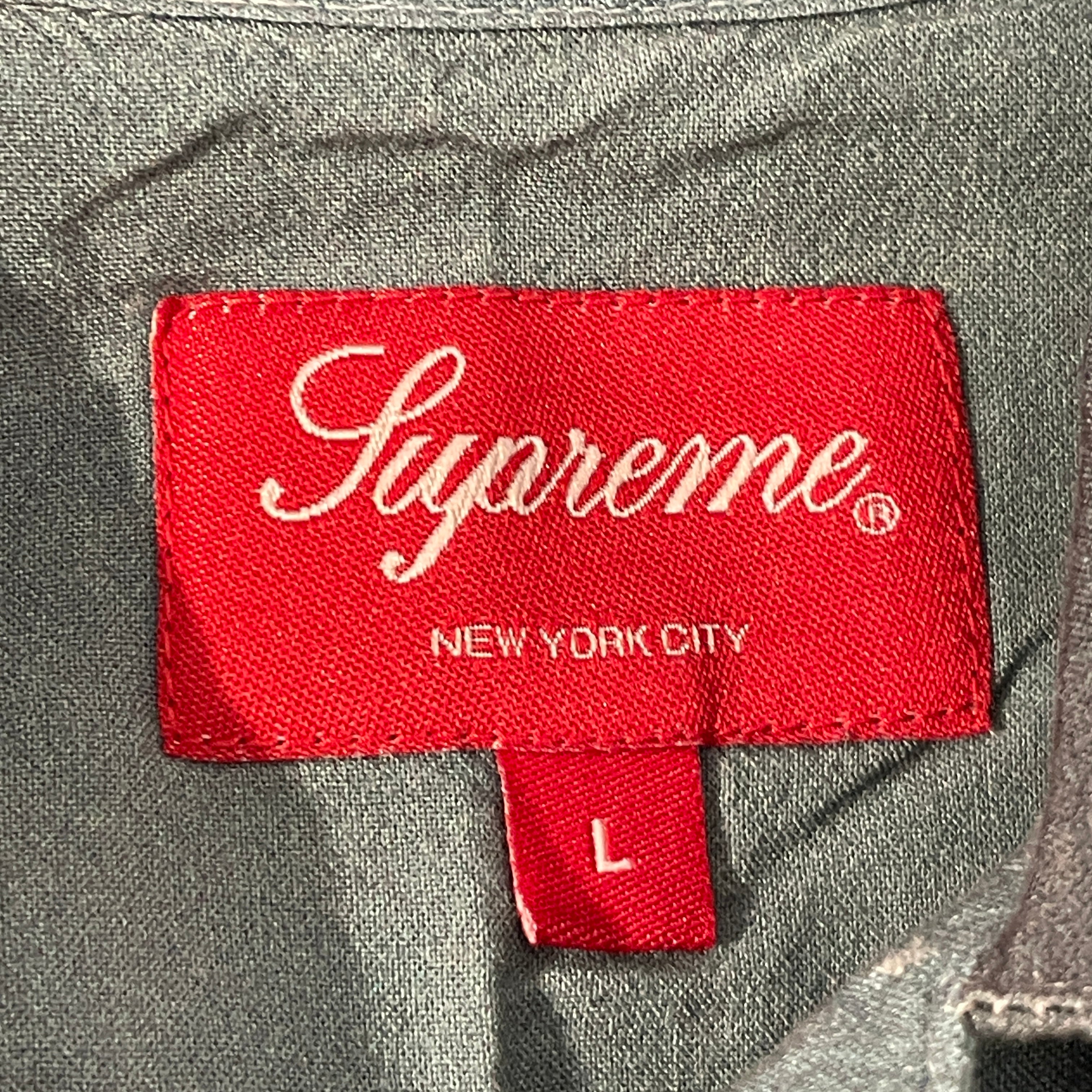 Supreme/SS Shirt/L/Cotton/BLU/CANDLE SHIRT view 3
