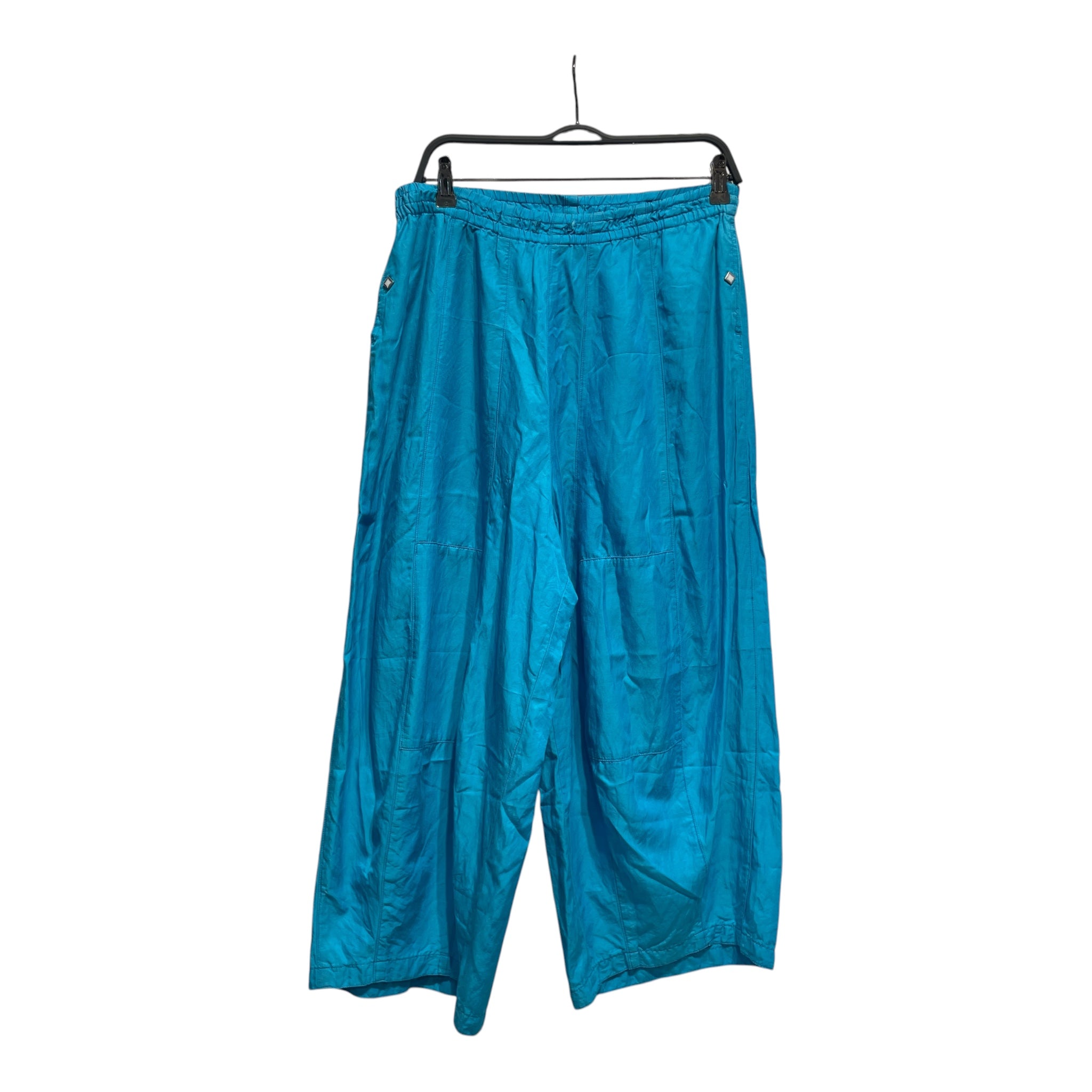 Needles/Wide Leg Pants/2/Cotton/BLU/wide leg view 1
