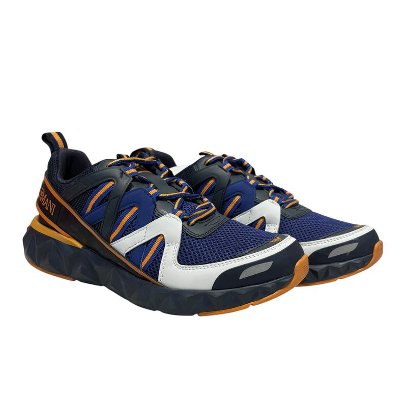 EMPORIO ARMANI/Low-Sneakers/US 7/Leather/MLT/EMPORIO ARMANI X8X