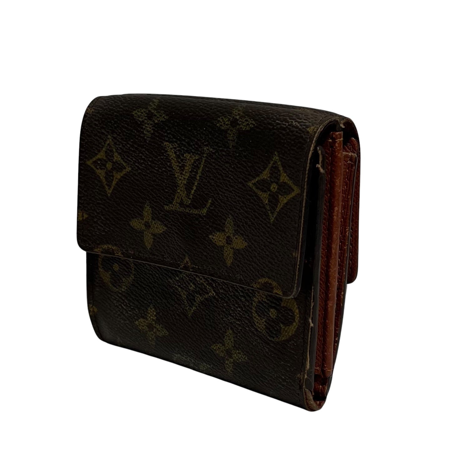 LOUIS VUITTON/Trifold Wallet/Monogram/Leather/BRW/ view 2