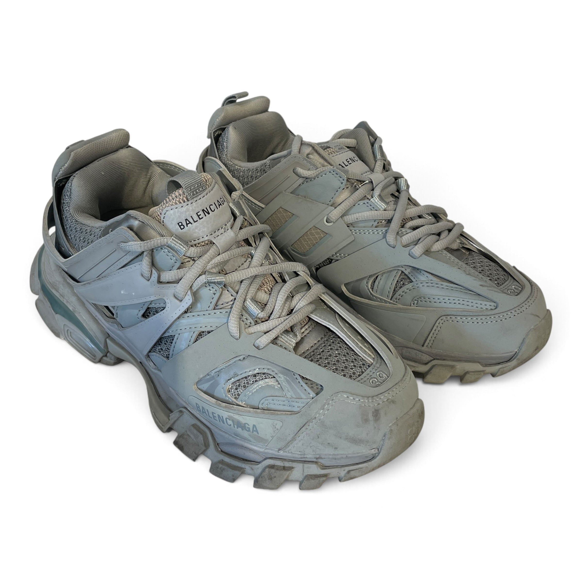 BALENCIAGA/Low-Sneakers/XXXL/Nylon/GRY/TRACK CHUNKY view 1