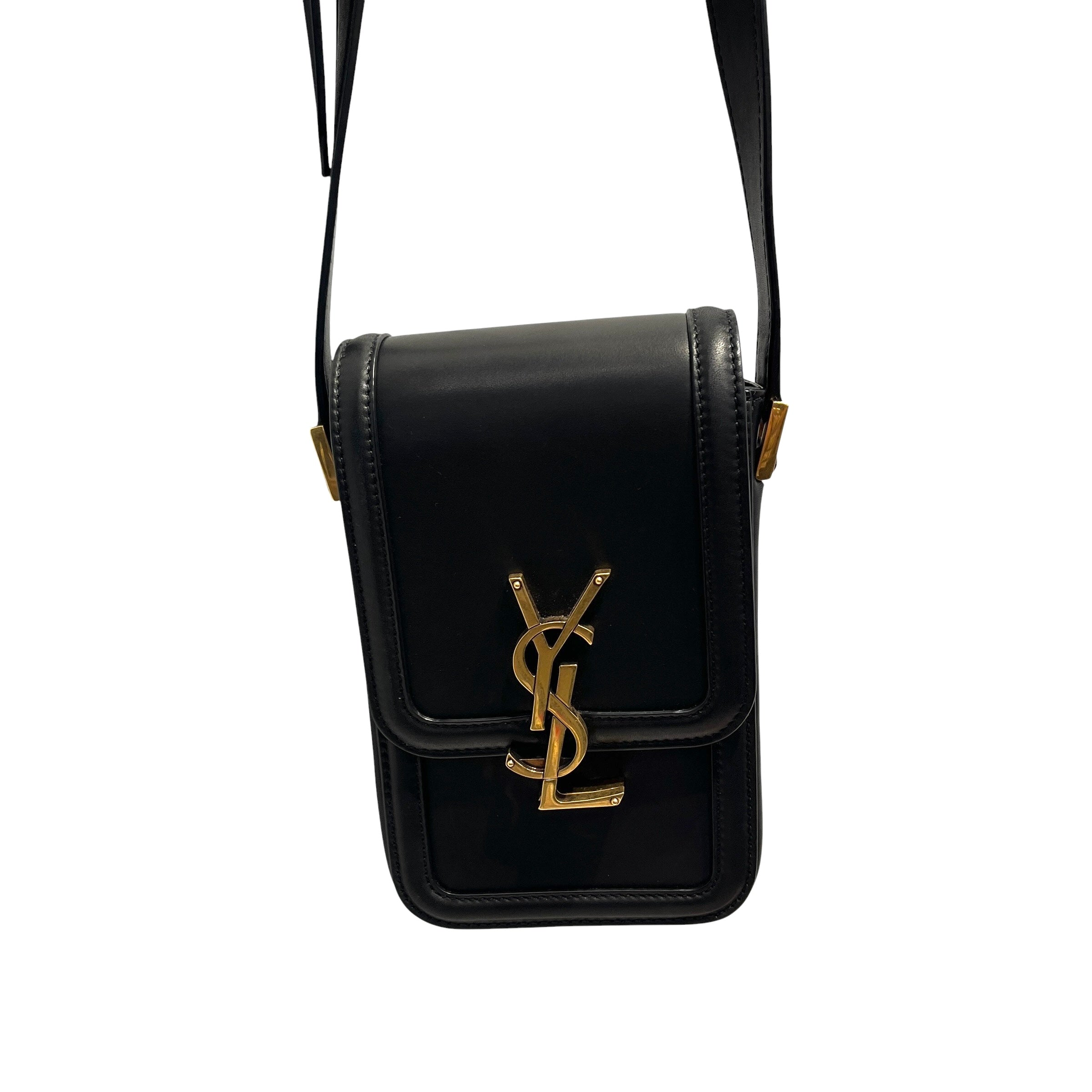YVES SAINT LAURENT/Hand Bag/Leather/BLK/SOLFERINO view 13