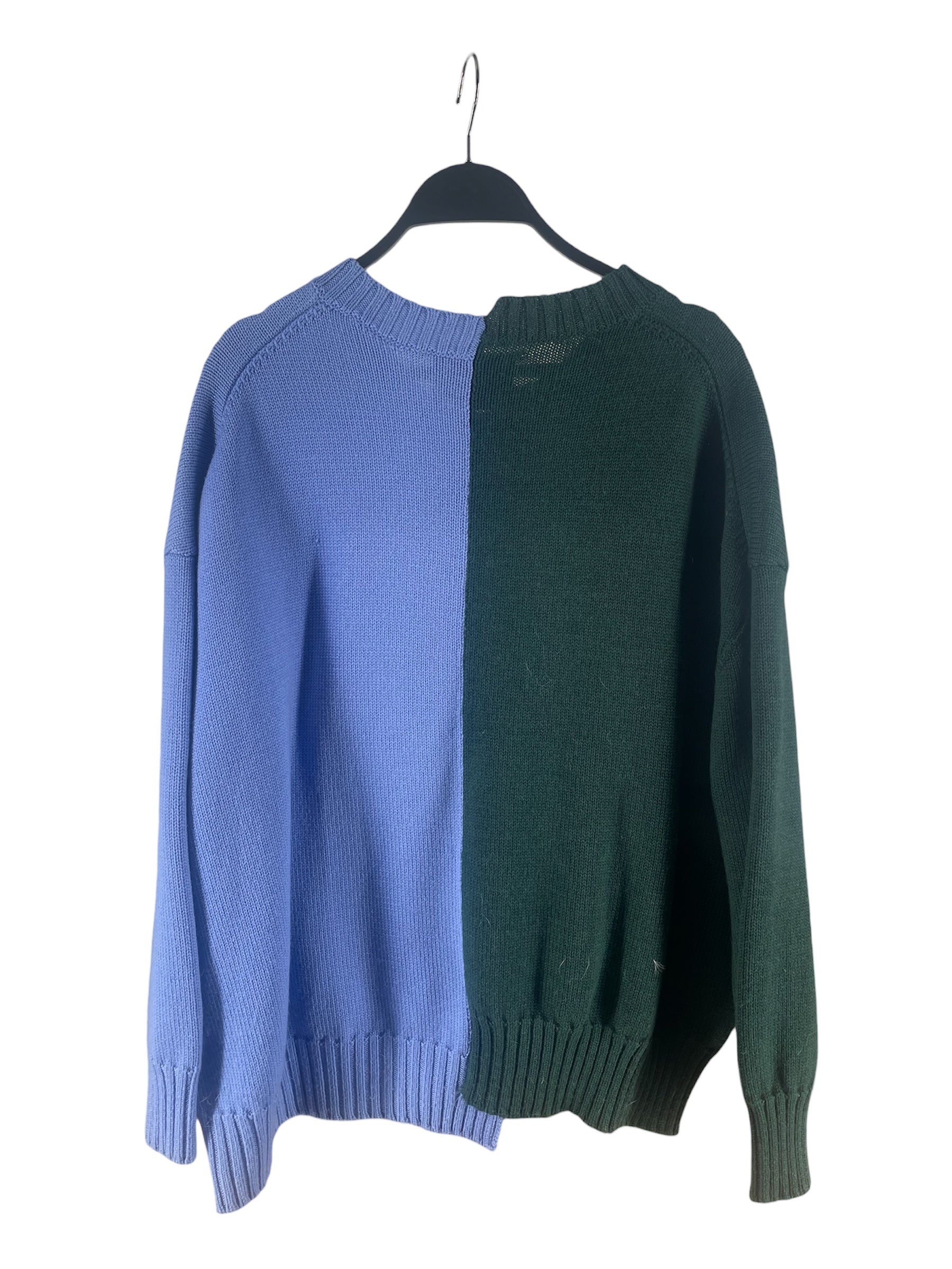 MONSE/Sweater/S/Graphic/Wool/MLT/DISNEY BLUE GREEN SPLIT view 2