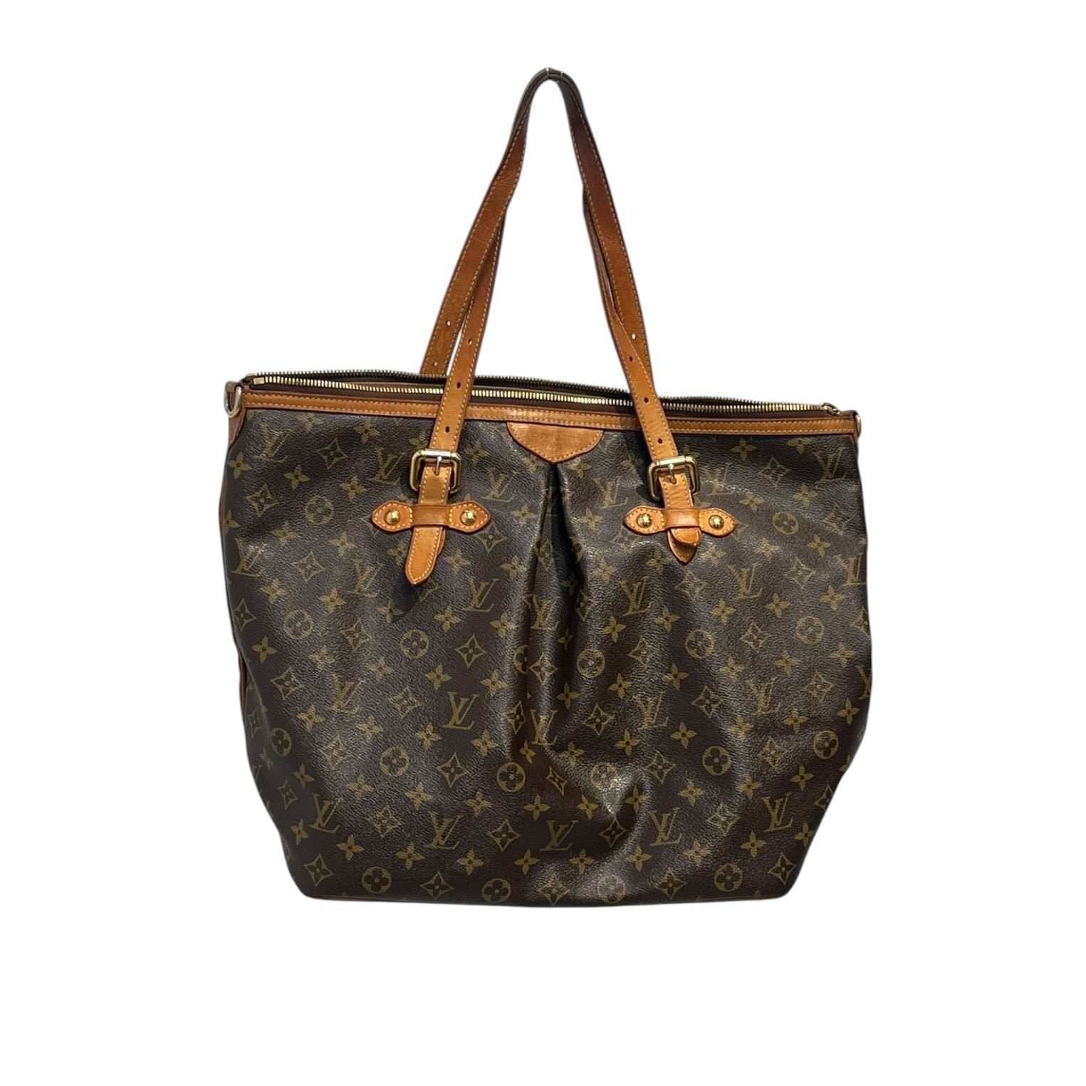 LOUIS VUITTON/Cross Body Bag/Monogram/BRW/PALMERO GM-COATED CANVAS view 1
