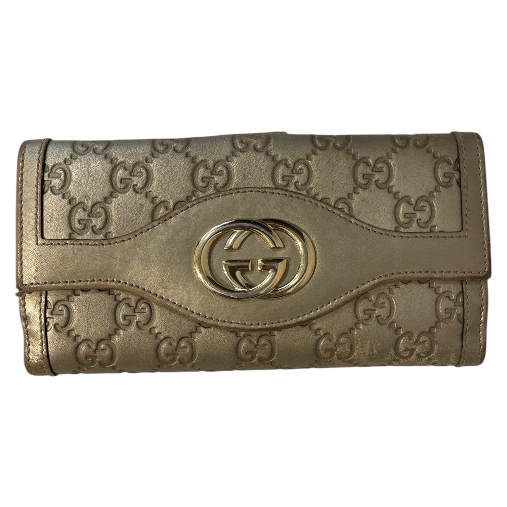 GUCCI/Long Wallet/Monogram/Leather/CRM/jvg4yxd view 1