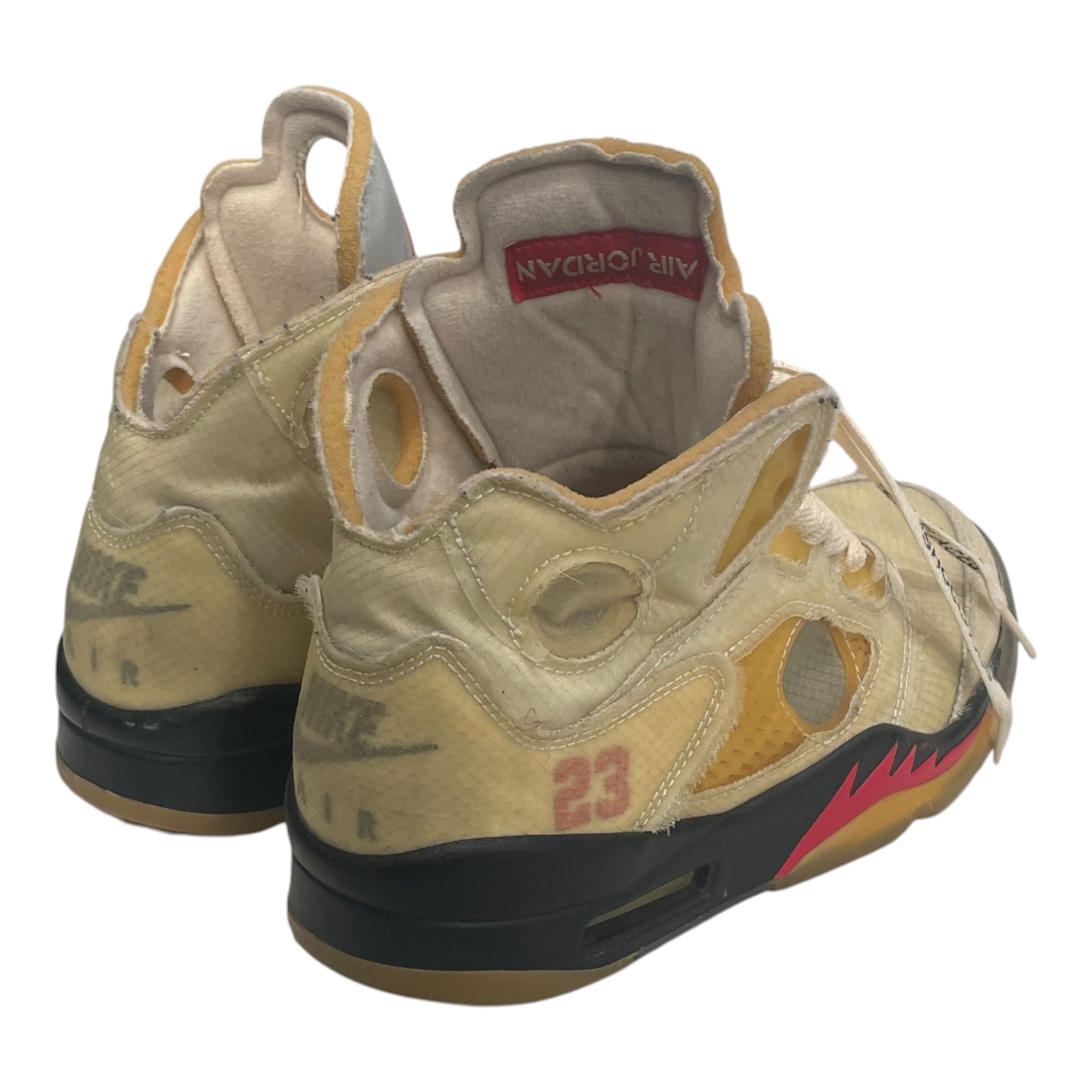 OFF-WHITE/JORDAN BRAND/Hi-Sneakers/US 8/BEG/DH8565-100 OFF WHITE 5 view 2