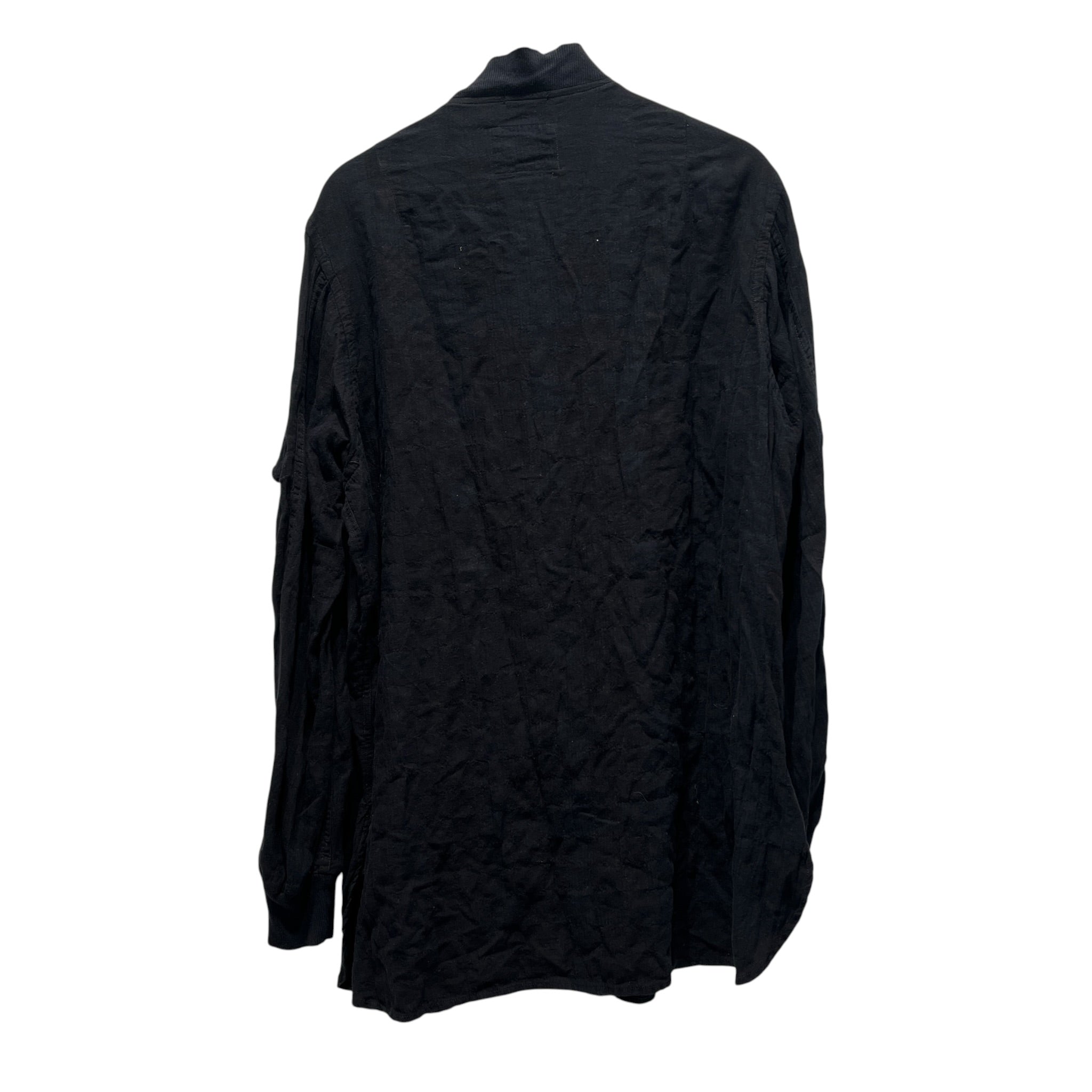 R13/Flight Jkt/XL/Cotton/BLK/JAPANESE FABRIC/SILVER HARDWAR view 2