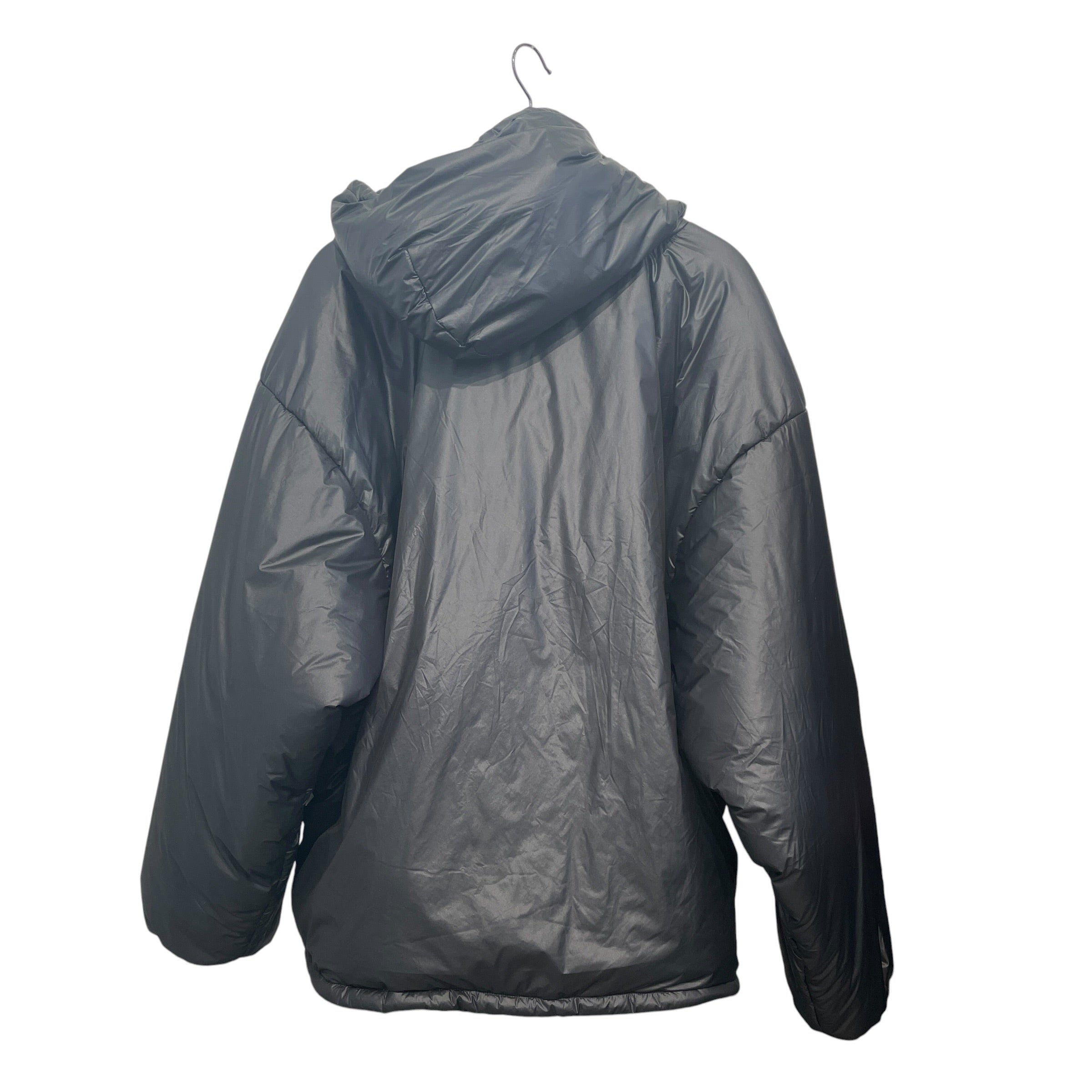 YEEZY GAP ENGINEERED BY BALENCIAGA/Hoodie/M/Polyester/BLK/padded anork puffer hoodie view 1