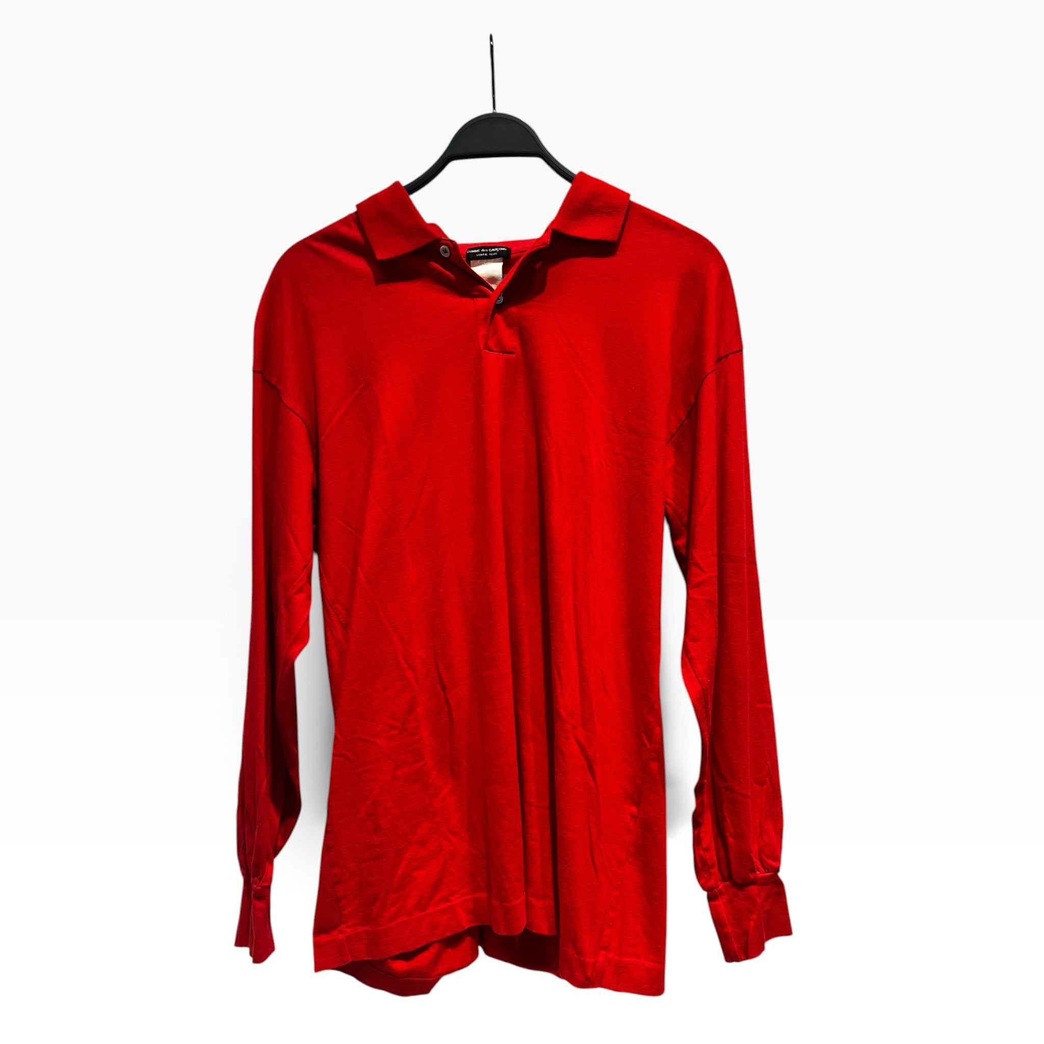 COMME des GARCONS HOMME PLUS/LS Shirt/Cotton/RED/ view 1