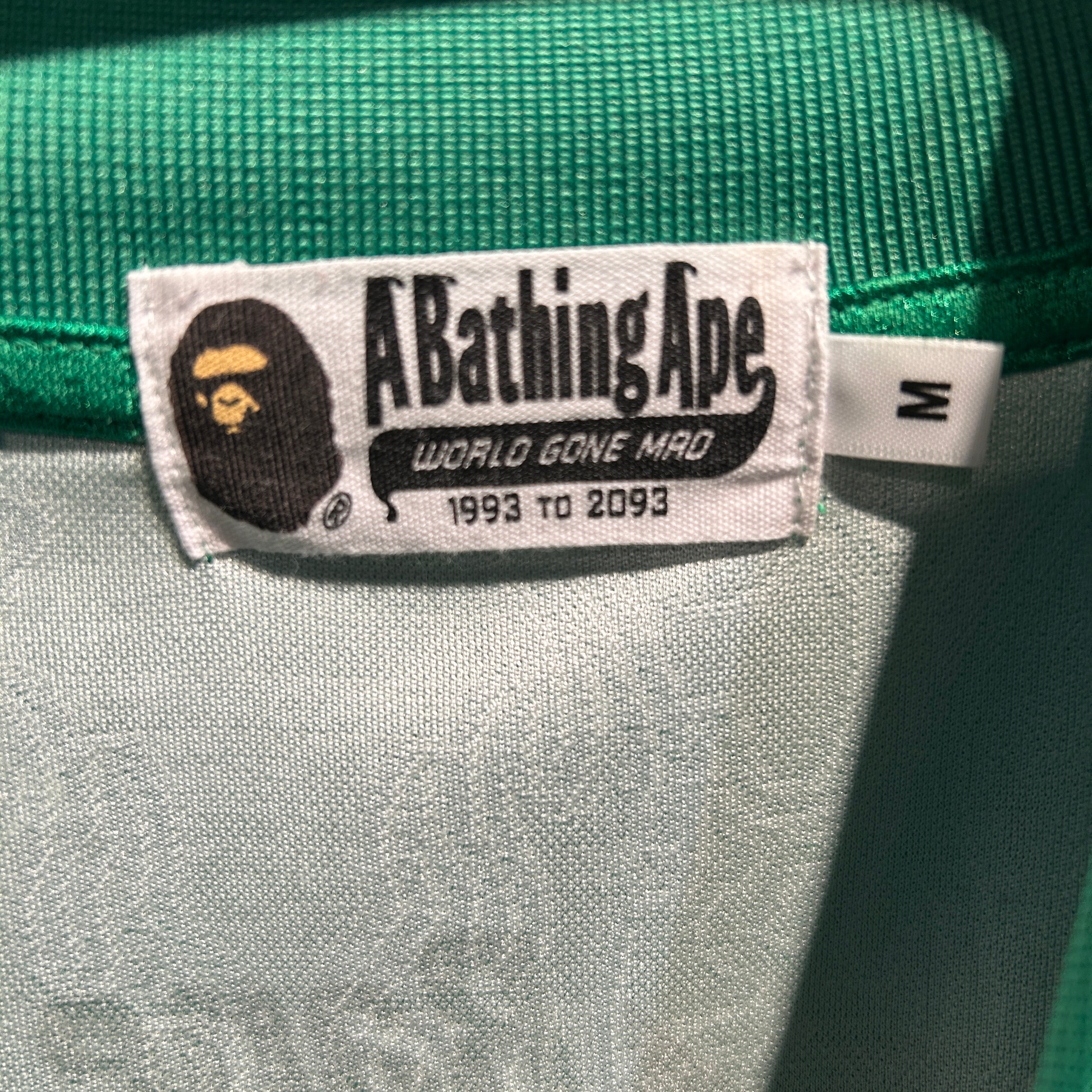 A BATHING APE/LS T-Shirt/M/Polyester/GRN/All Over Print/LS Jersey view 4