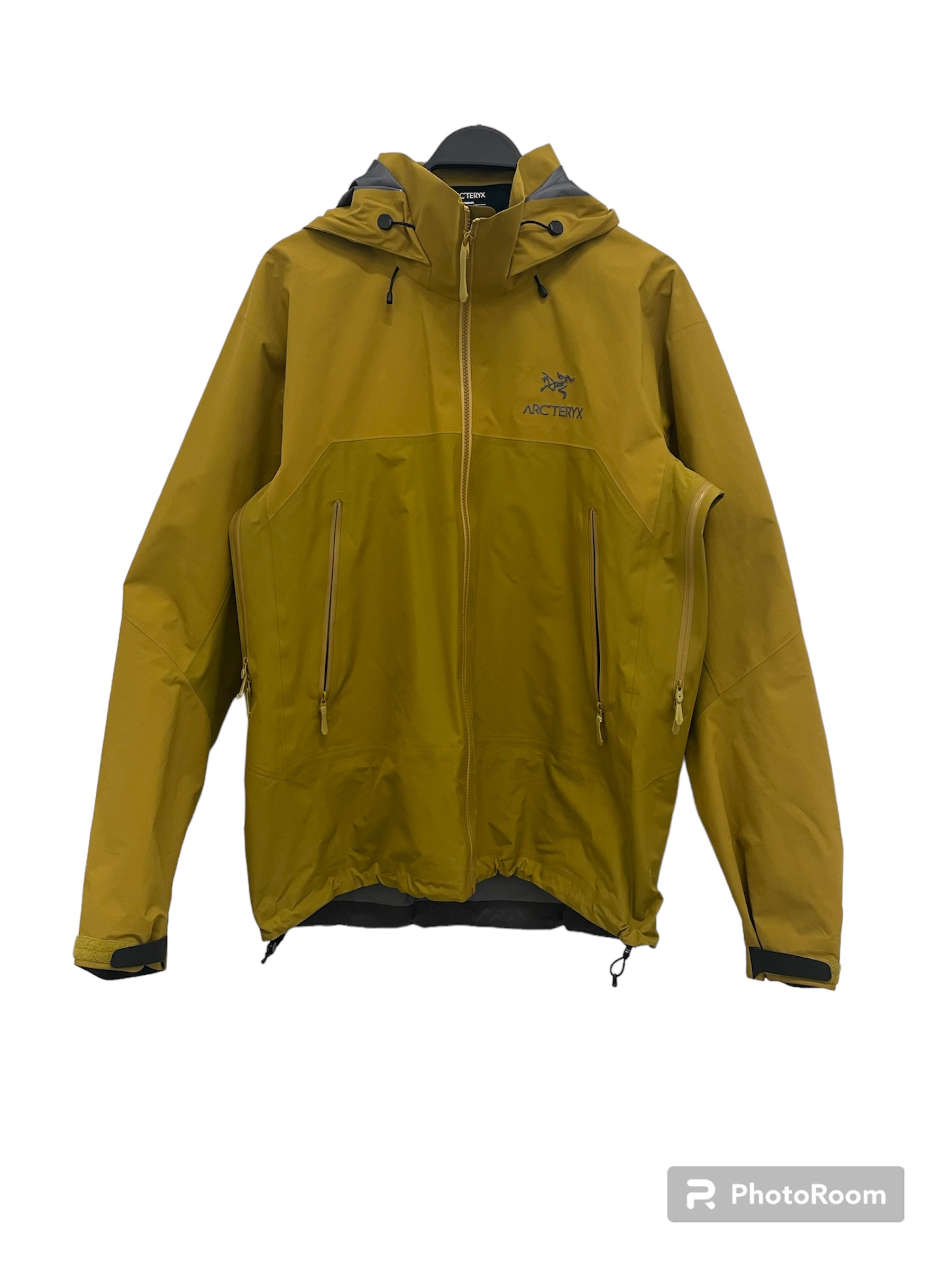 ARCTERYX Windbreaker/L/Gore -Tex/YEL/Plain view 1