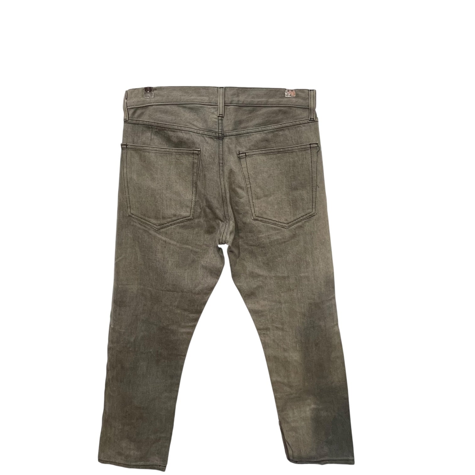 JUNYA WATANABE COMME des GARCONS/Pants/M/Denim/RED/All Over Print/FLEUR DE SOL / ONE SIDE view 2