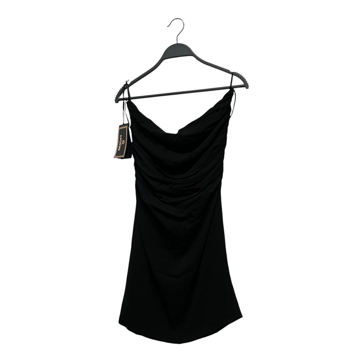 VERSACE/FENDI/SL Dress/44/Rayon/BLK/SCRUNCH DRESS BNWT view 2
