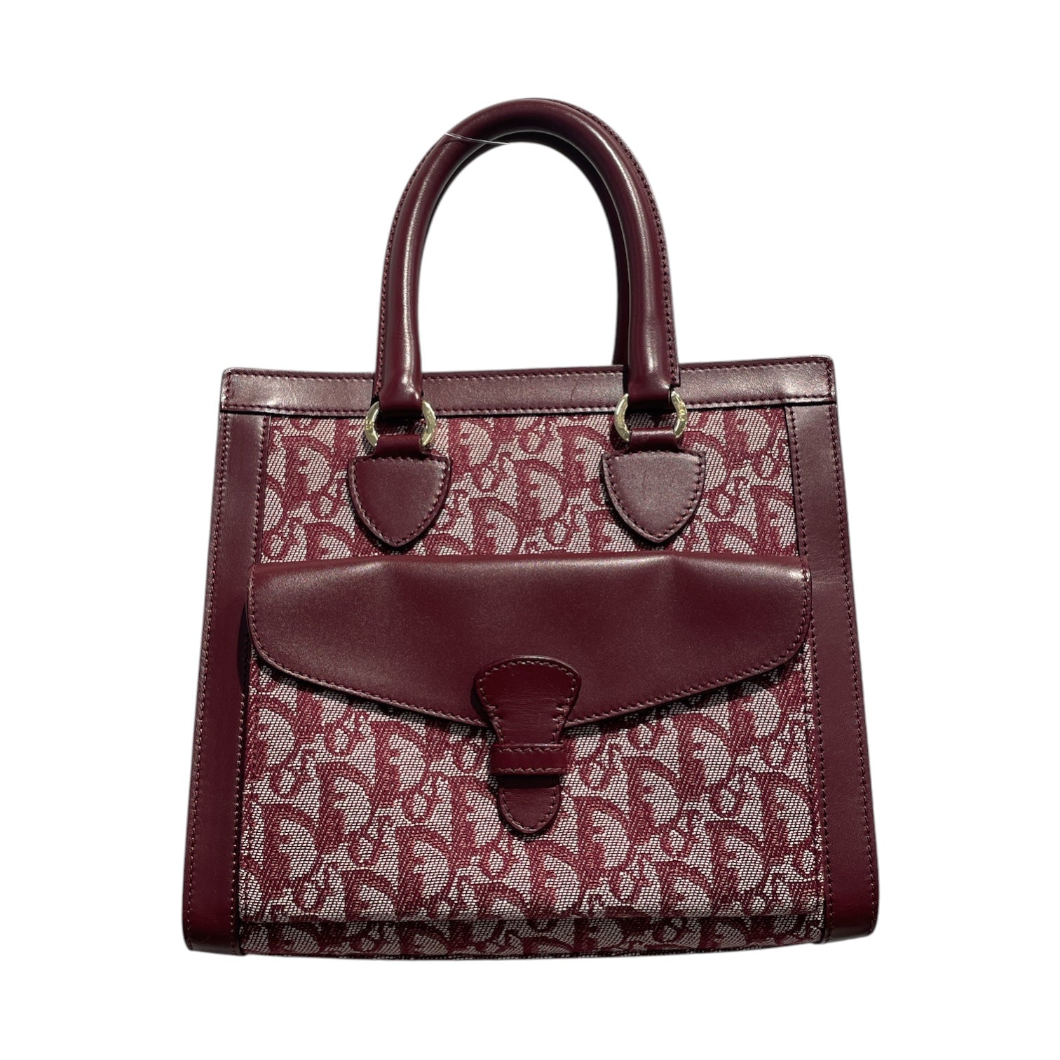 Christian Dior/Hand Bag/Monogram/Cotton/BRD/POCKET TROTTER view 1