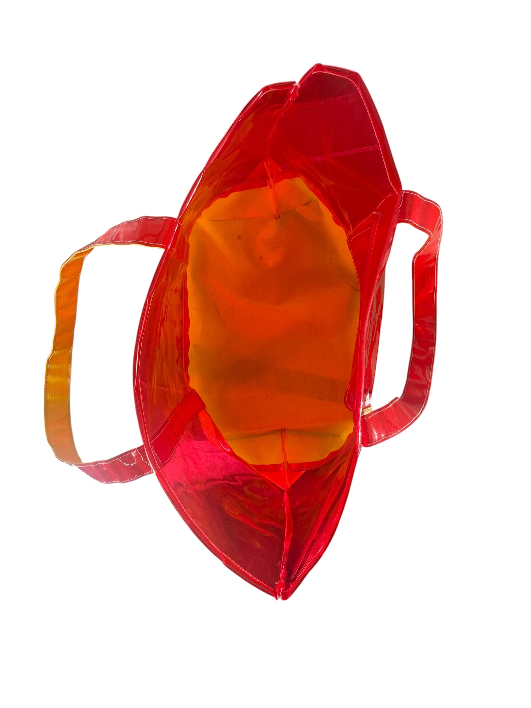 UNDERCOVER/Tote Bag/RED/RED VINYL TOTE view 4