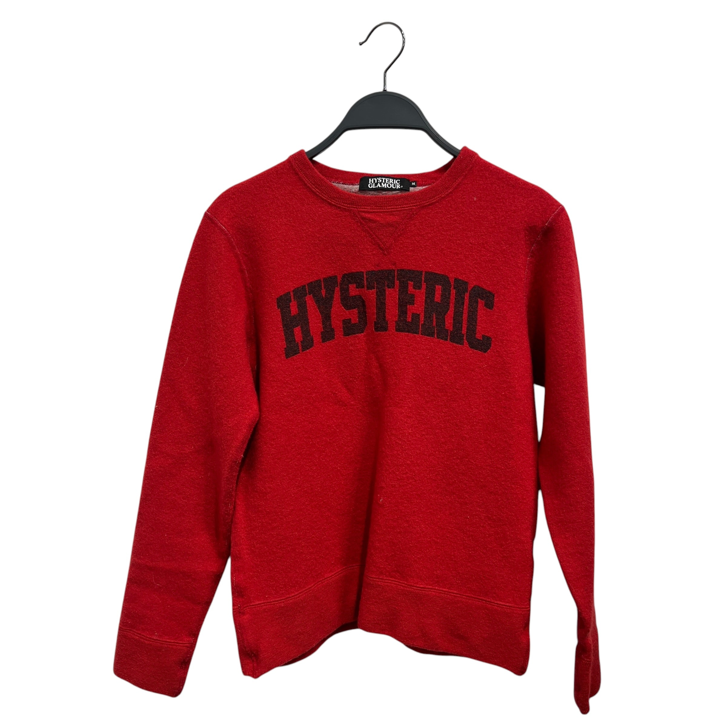 HYSTERIC GLAMOUR/Tops/M/Cotton/RED/ARC LOGO view 1