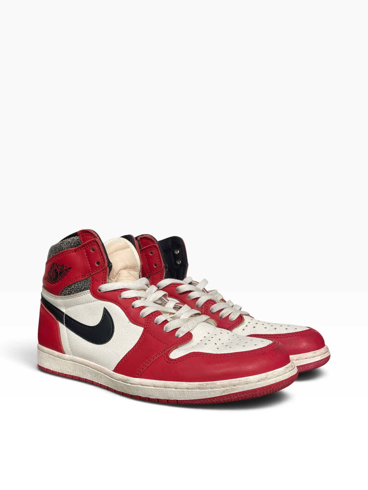 JORDAN BRAND/Hi-Sneakers/US 10.5/Leather/RED/JORDAN 1 LOST AND FOUND view 1
