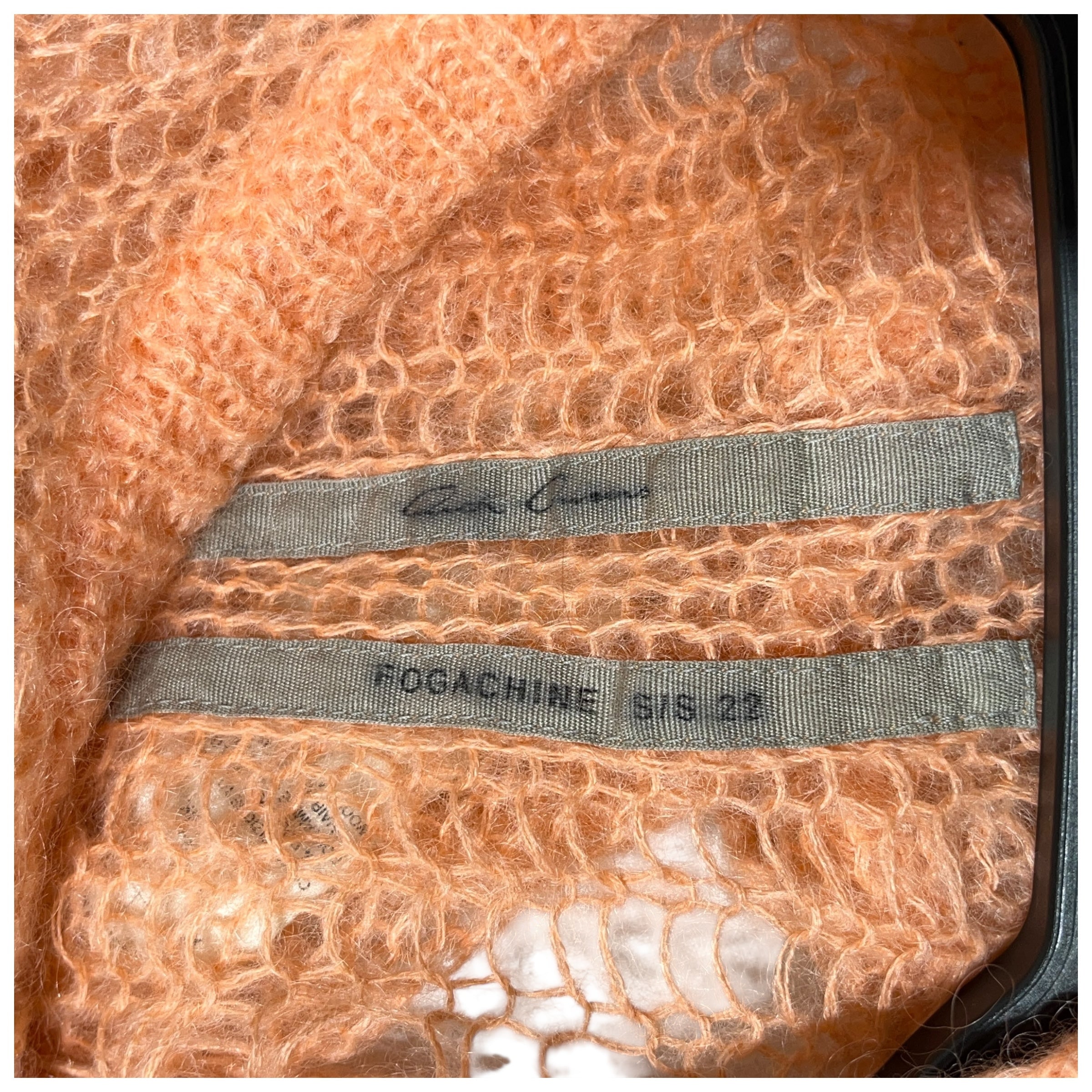 Rick Owens/Sweater/XS/Wool/ORN/FOGACHINE SPIDER KNIT view 5