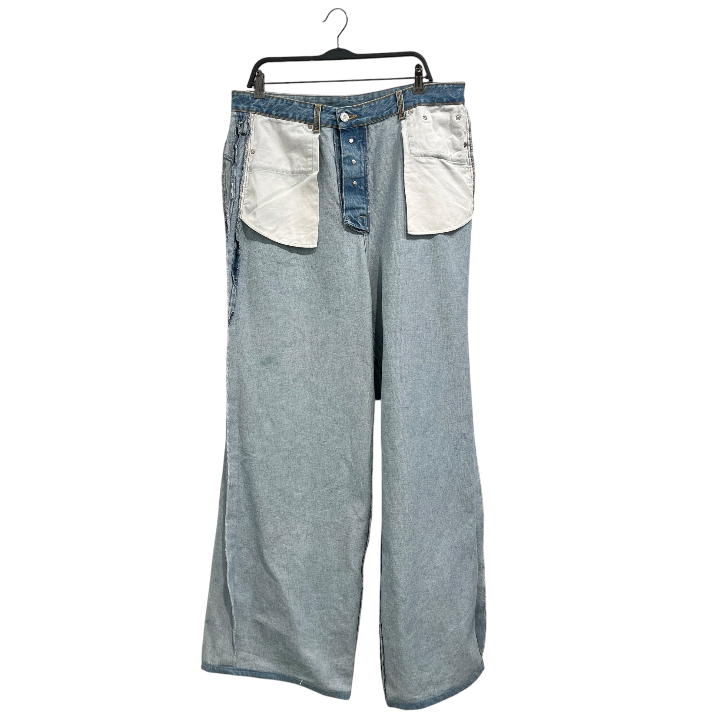 VETEMENTS/Straight Pants/34/Denim/IDG/inside out view 1