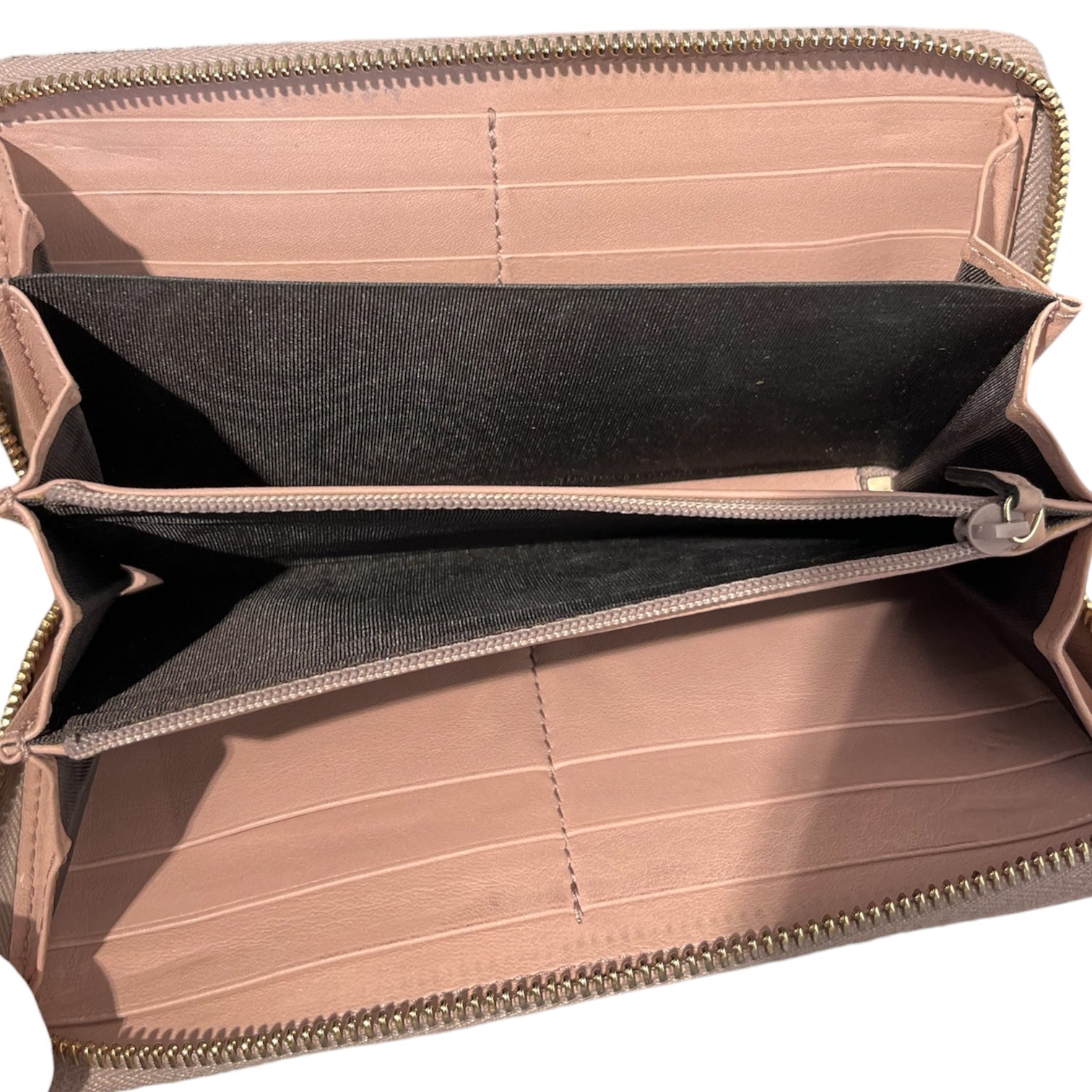 GUCCI/Long Wallet/Monogram/Leather/PNK/MICRO GUCCISSIMA view 5