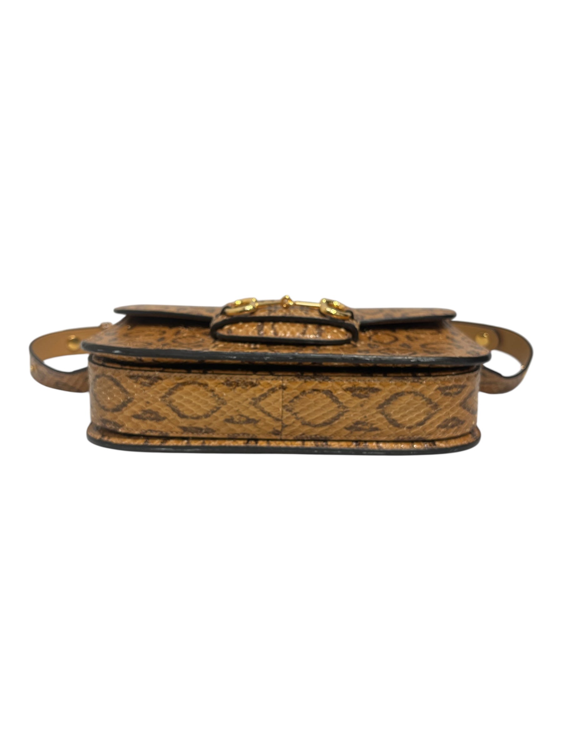 GUCCI/Bag/Animal Pattern/Leather/CML/602204 1955 SNAKE HORSEBIT view 4