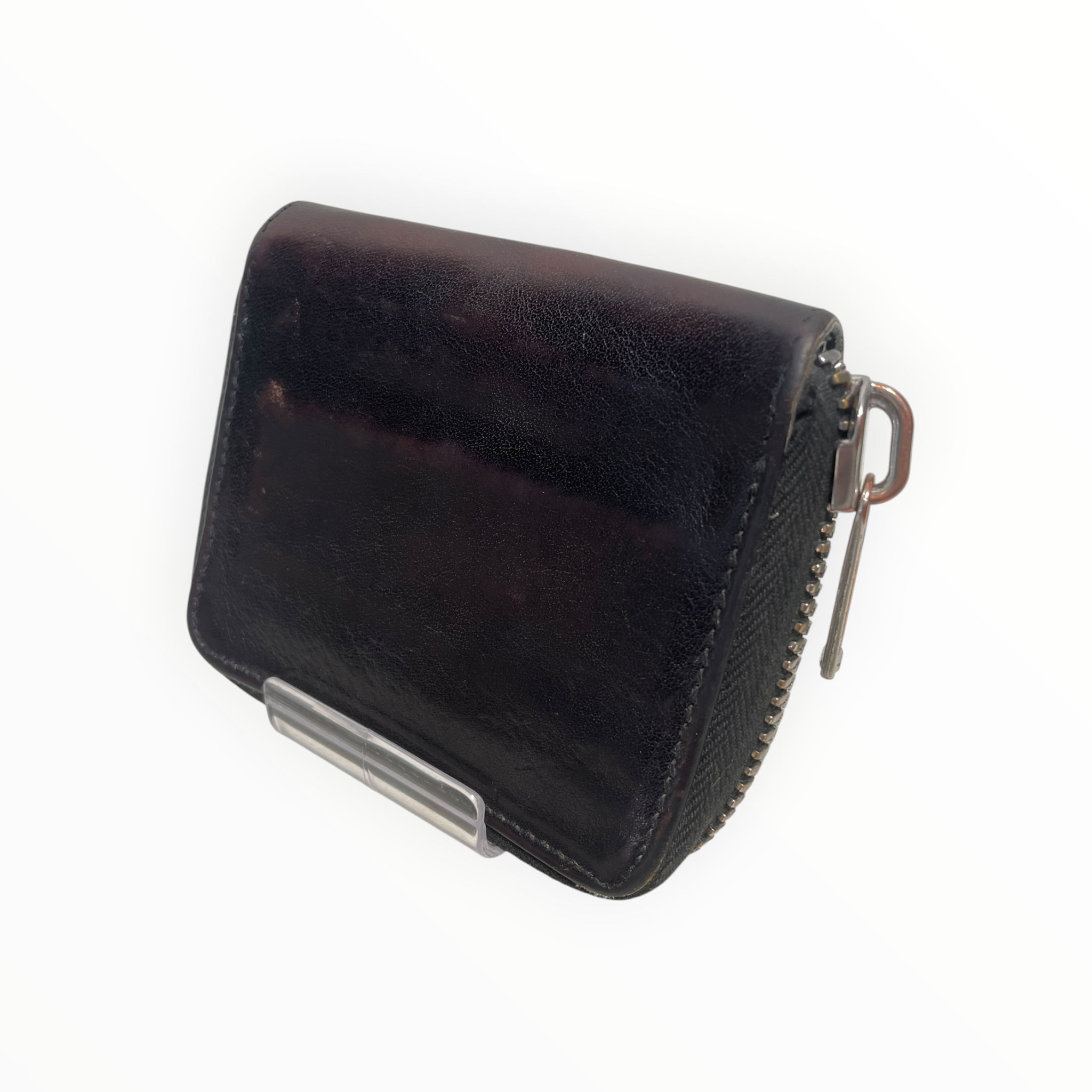 Rick Owens/Bifold Wallet/Leather/BLK/M's/ZIP WALLET view 1