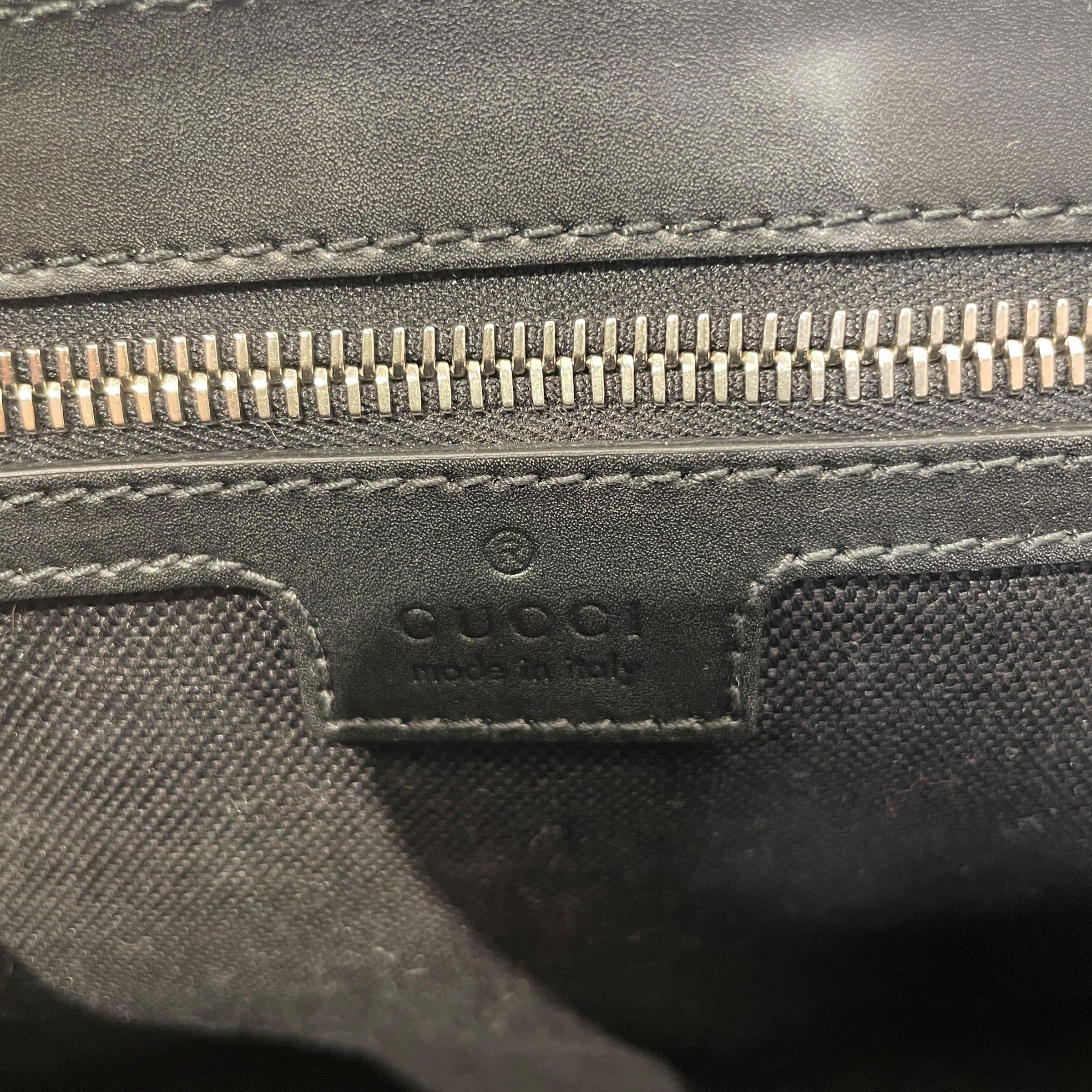 GUCCI/Bag/Monogram/Leather/BLK/Messenger Bag view 4