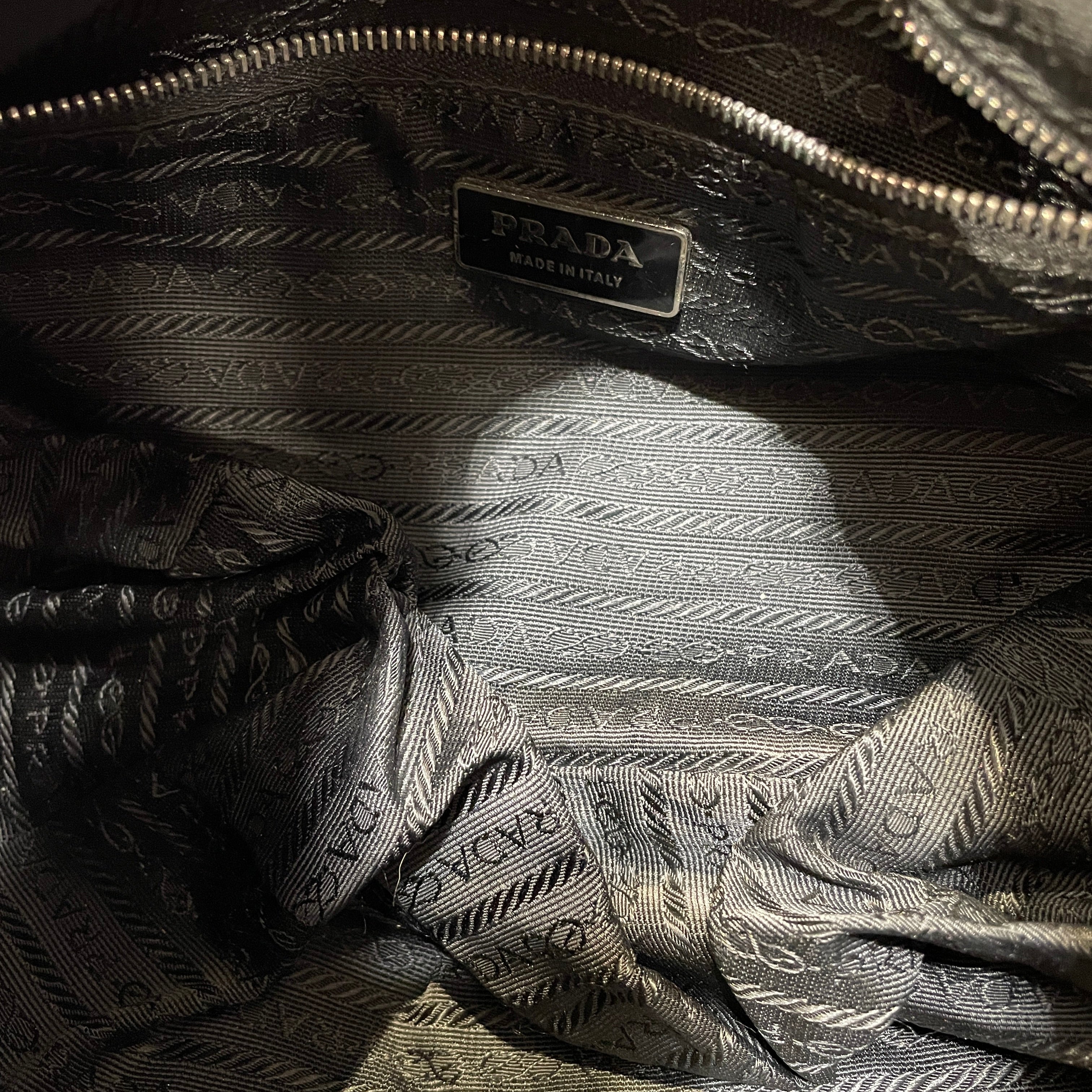 PRADA/Bag/Nylon/BLK/tessuto shoulder bag view 4