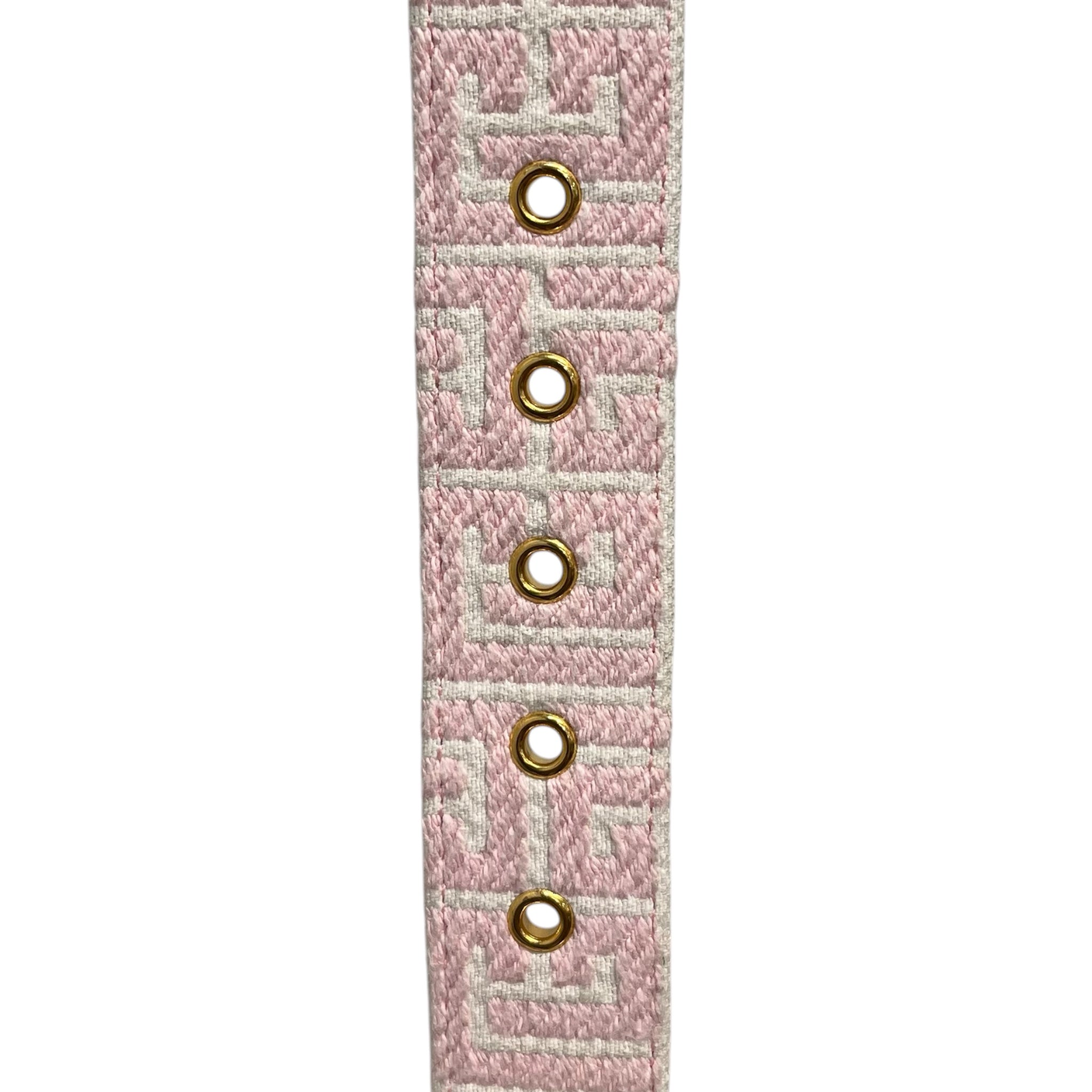 BALMAIN/Belt/Monogram/Leather/PNK/PINK MONOGRAM BELT view 6