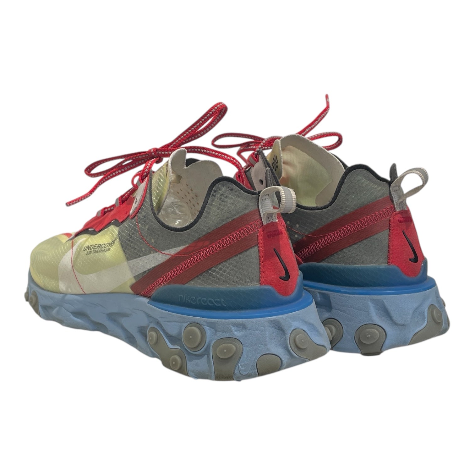 NIKE/REACT ELEMENT 87/Low-Sneakers/US 12/YEL/Straight Tip/BQ2718-700 view 2