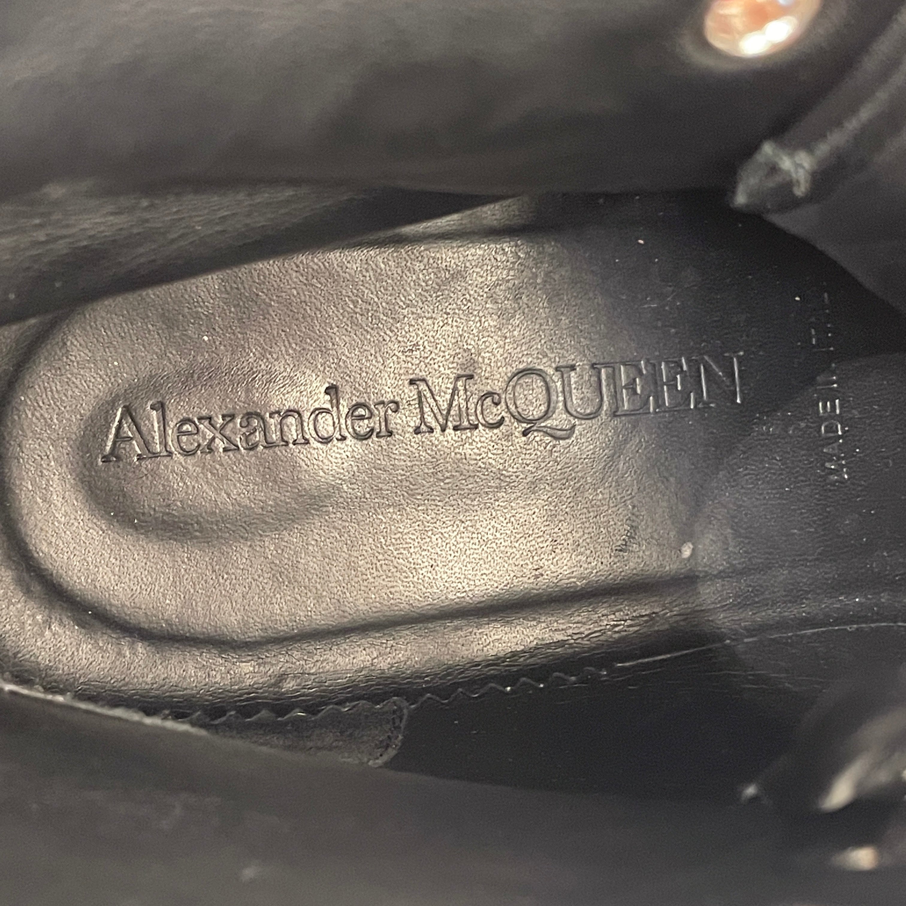 Alexander McQueen/Hi-Sneakers/EU 41/Leather/BLK/ view 3