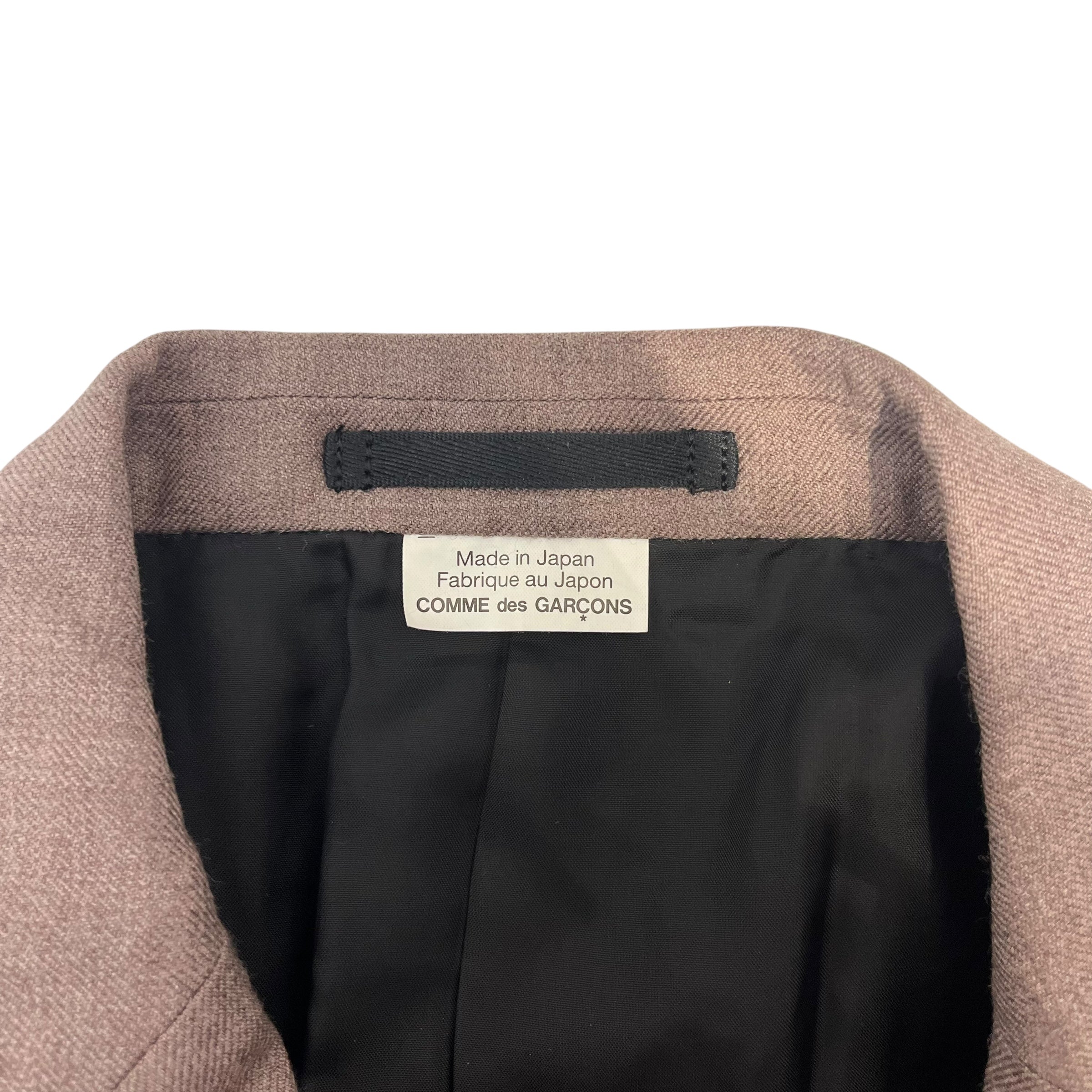 COMME des GARCONS HOMME/Jacket/XS/Wool/BRW/MILITARY BLZER, CHEETAH PRINT view 5