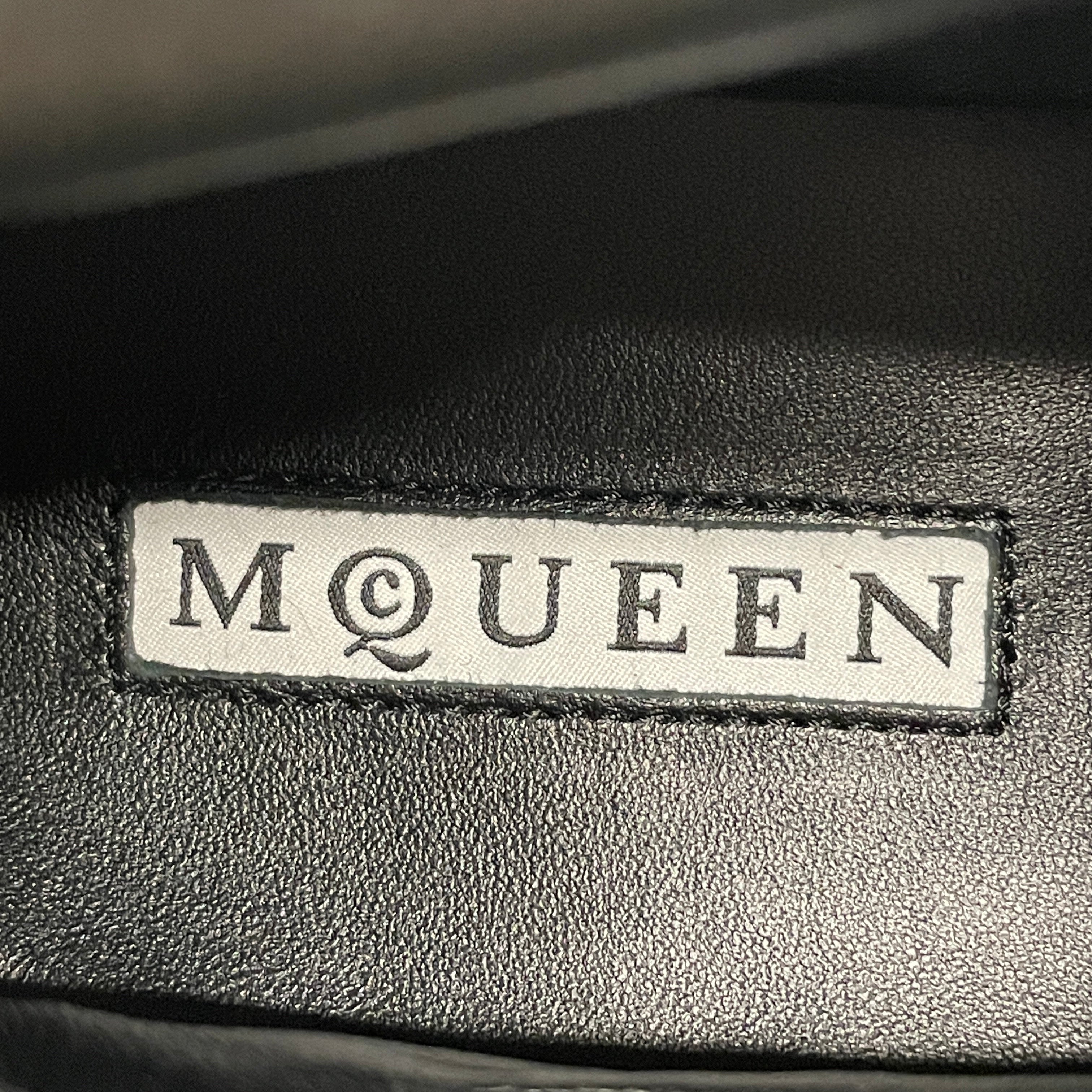 Alexander McQueen/Boots/US 12/Leather/BLK/PLATFORM BOOT /LEATHER LACE view 8