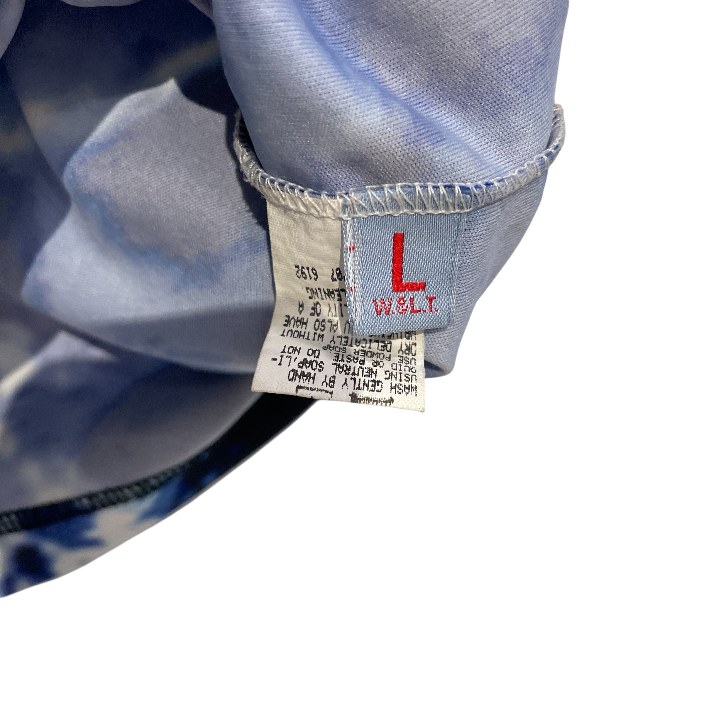 W.&L.T./Walter Van Beirendonck/T-Shirt/L/Polyester/BLU/All Over Print/90s poison frog  or view 3