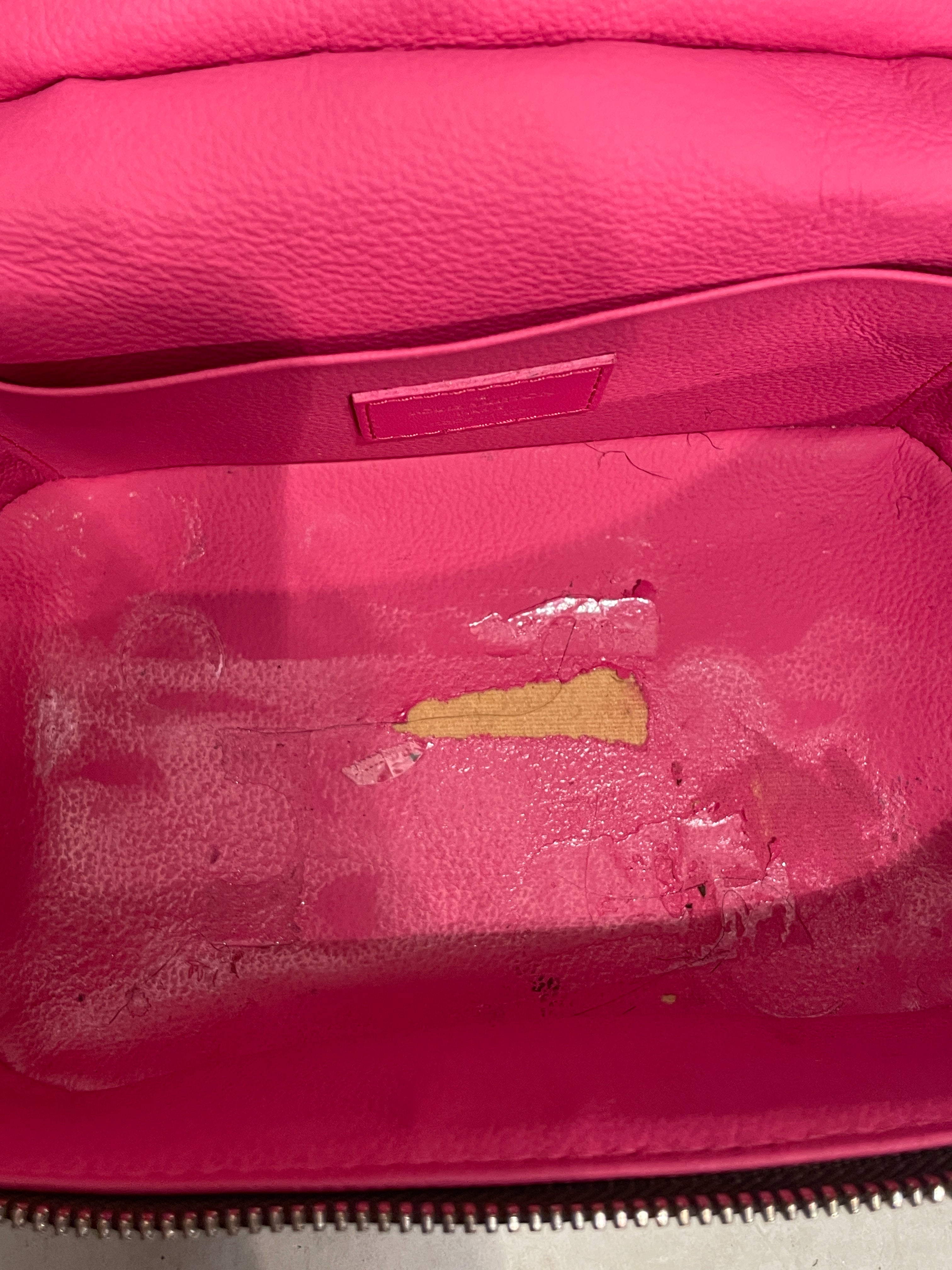 LOUIS VUITTON/Bag/Monogram/Leather/BRW/PINKSTRAP view 6