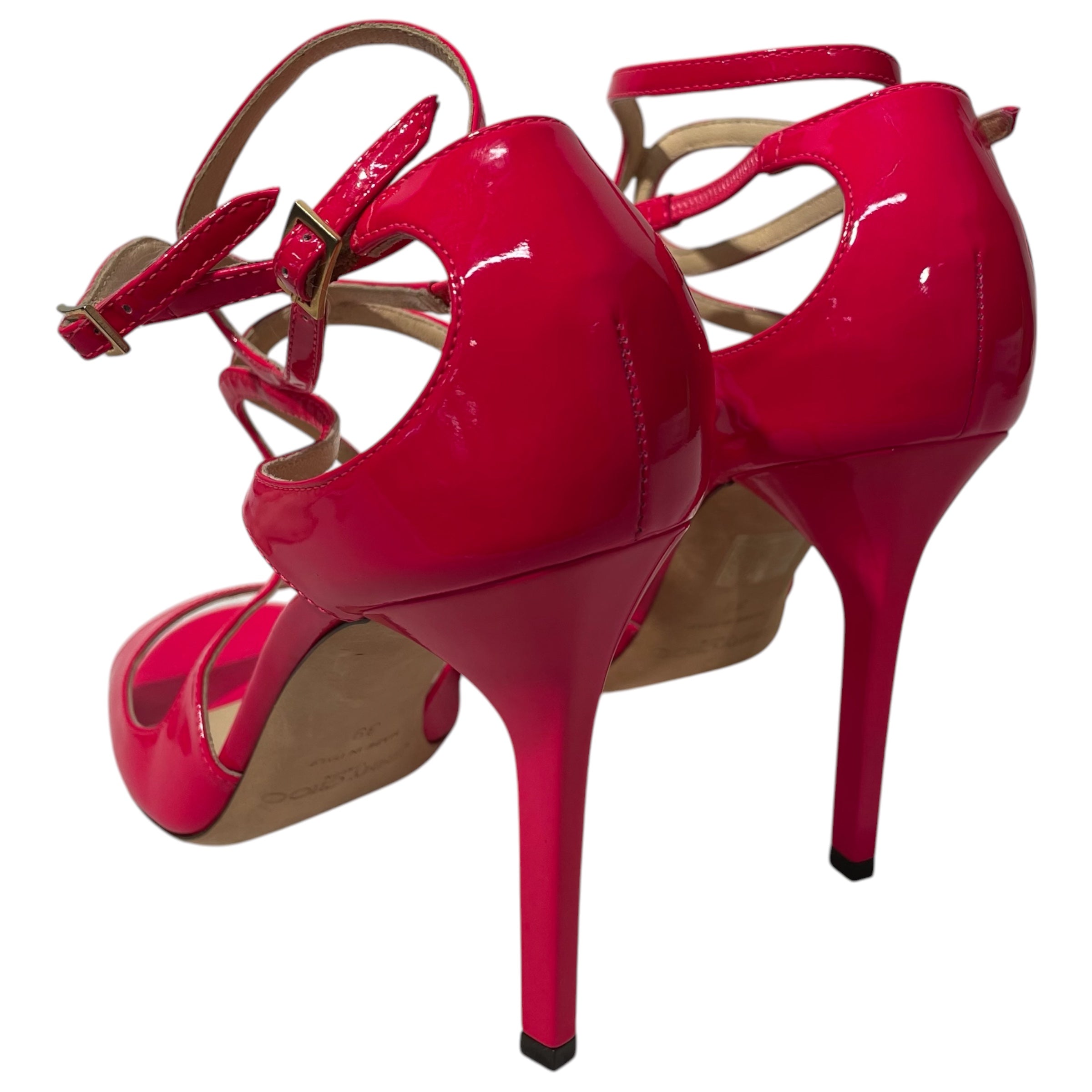 JIMMY CHOO/Heels/EU 39/Leather/PNK/ view 2