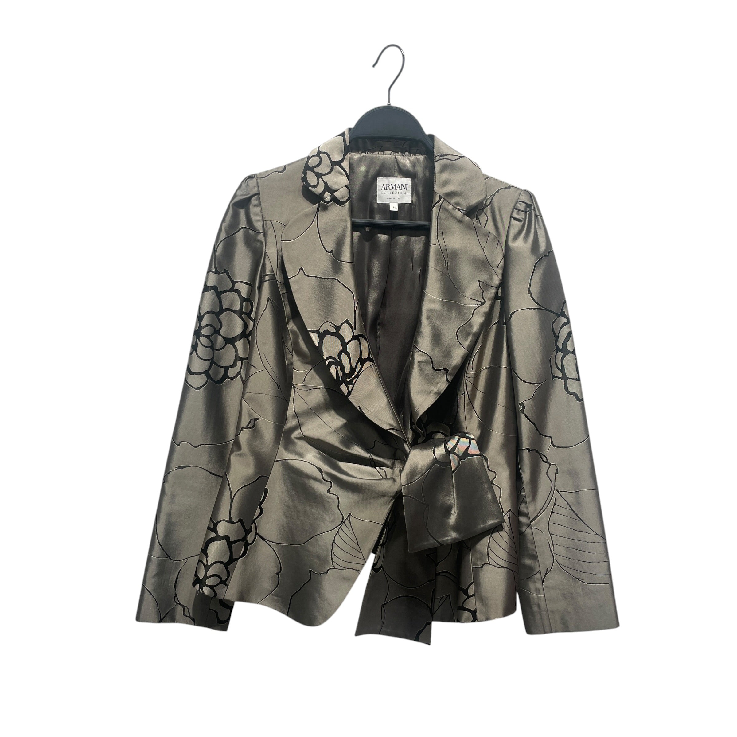 ARMANI COLLEZIONI/Suits/S/All Over Print/Acrylic/SLV/ view 1