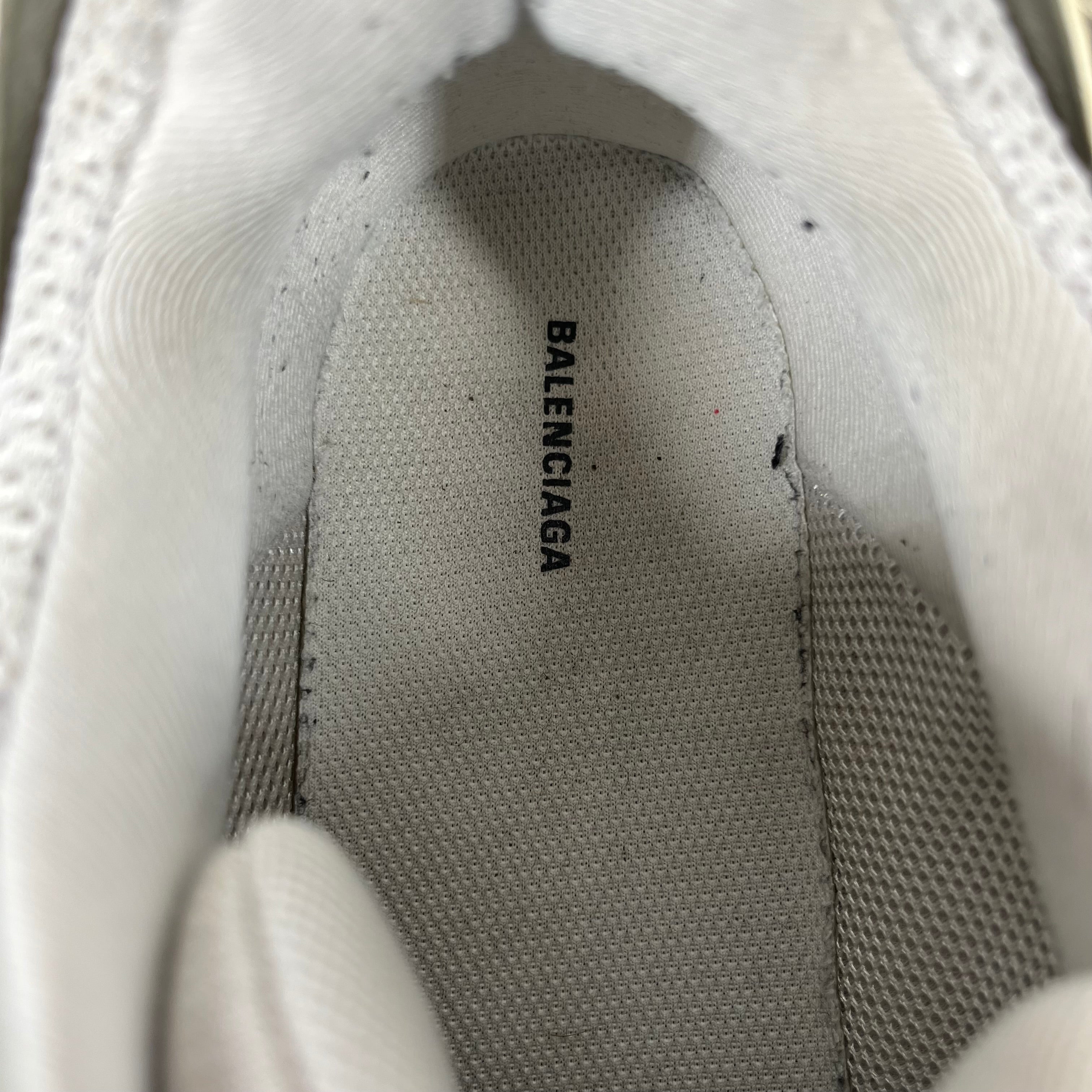 BALENCIAGA/Low-Sneakers/US 12/Leather/WHT/TRACK SNEAKER RECYCLED SOLE view 3