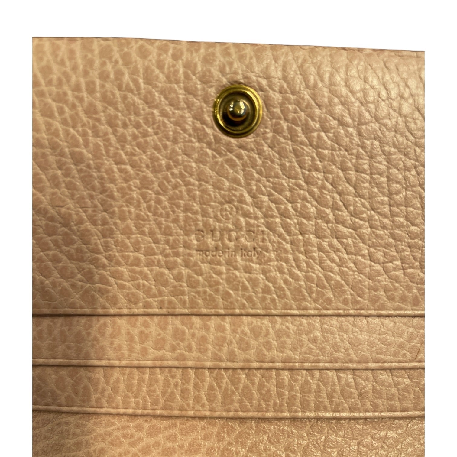 GUCCI/Wallet/Leather/BLK/MARMOT BOW CARD CASE view 3