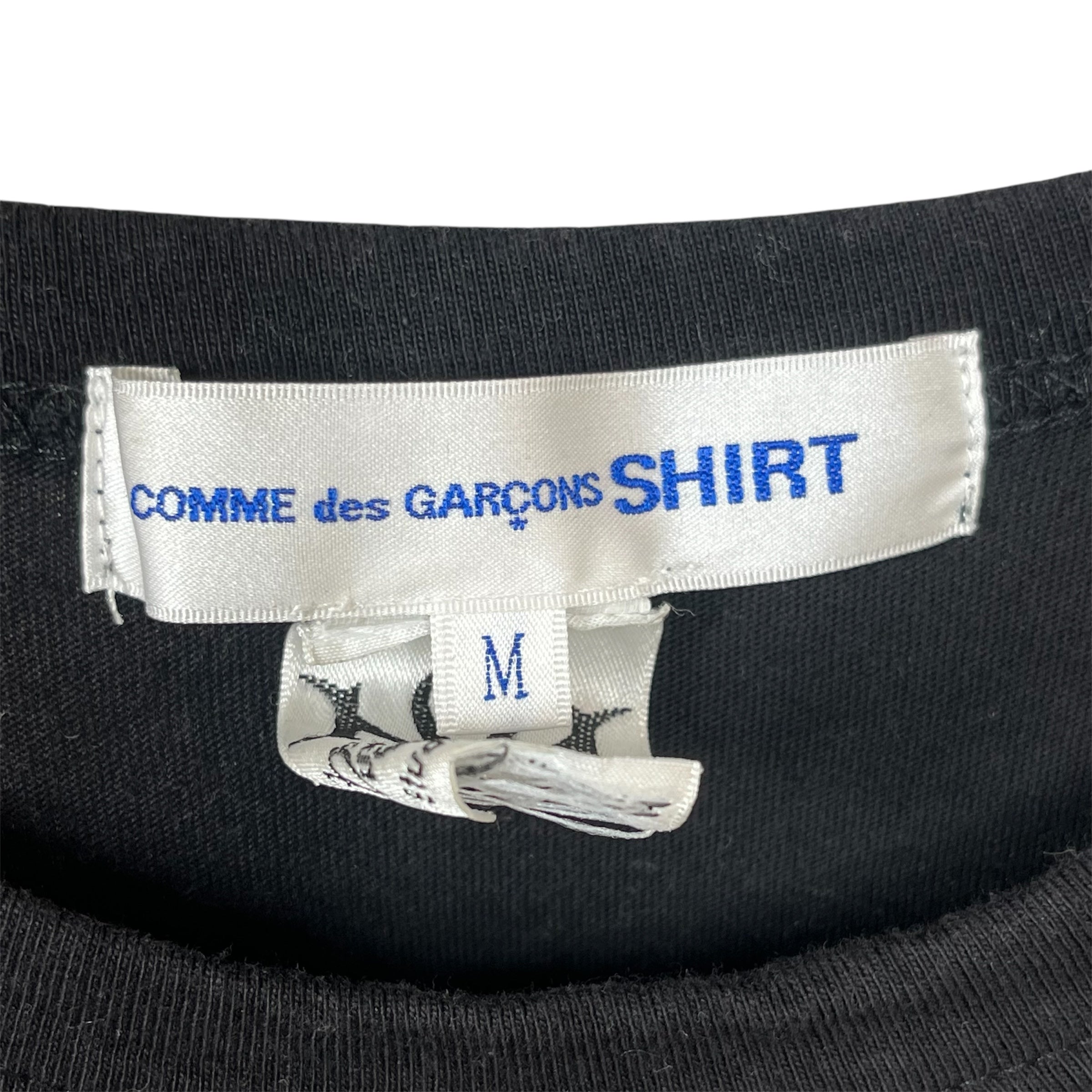 COMME des GARCONS SHIRT/T-Shirt/M/Cotton/BLK/Graphic/A$AP NAST view 3