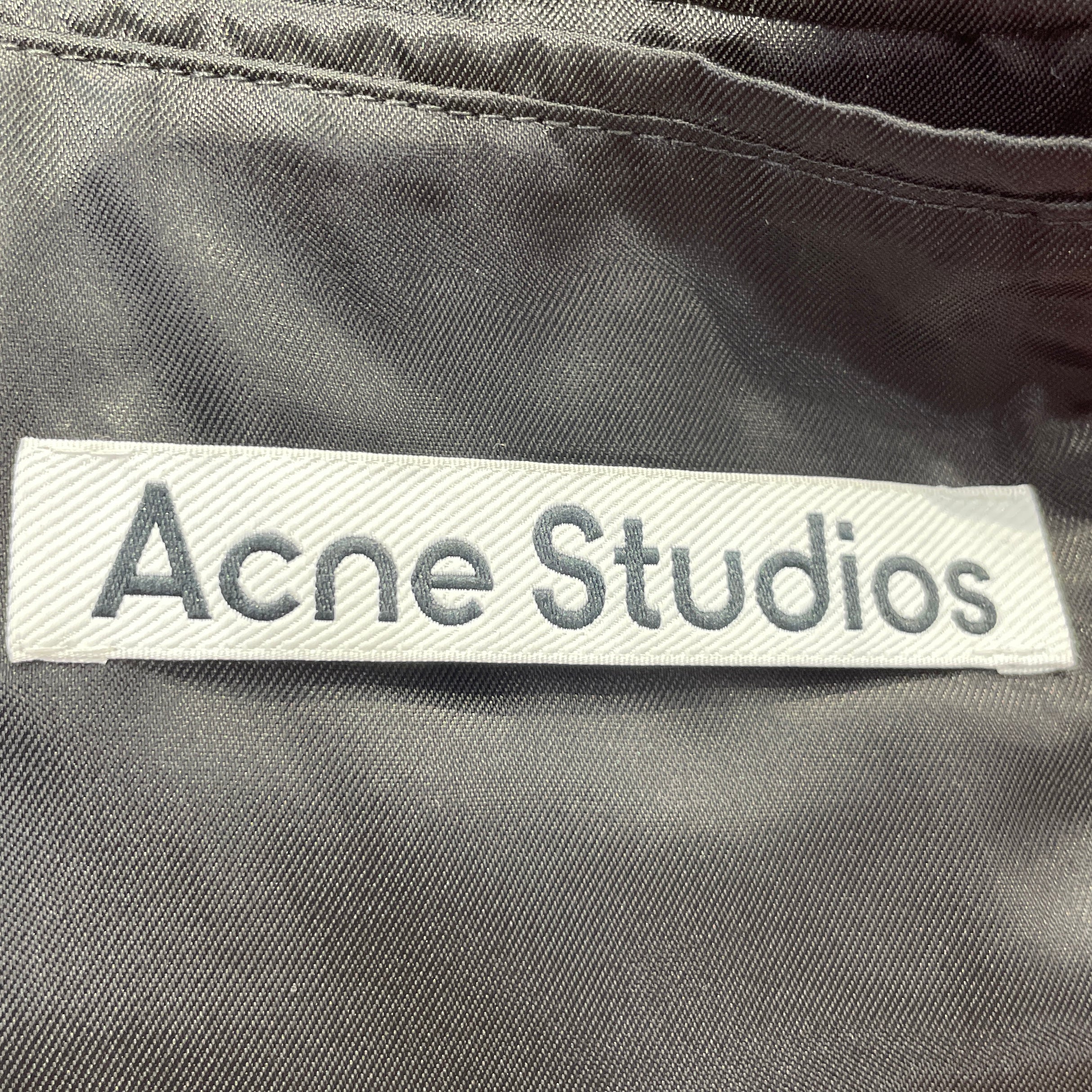 Acne Studios/Leather Jkt/36/Leather/RED/ view 7