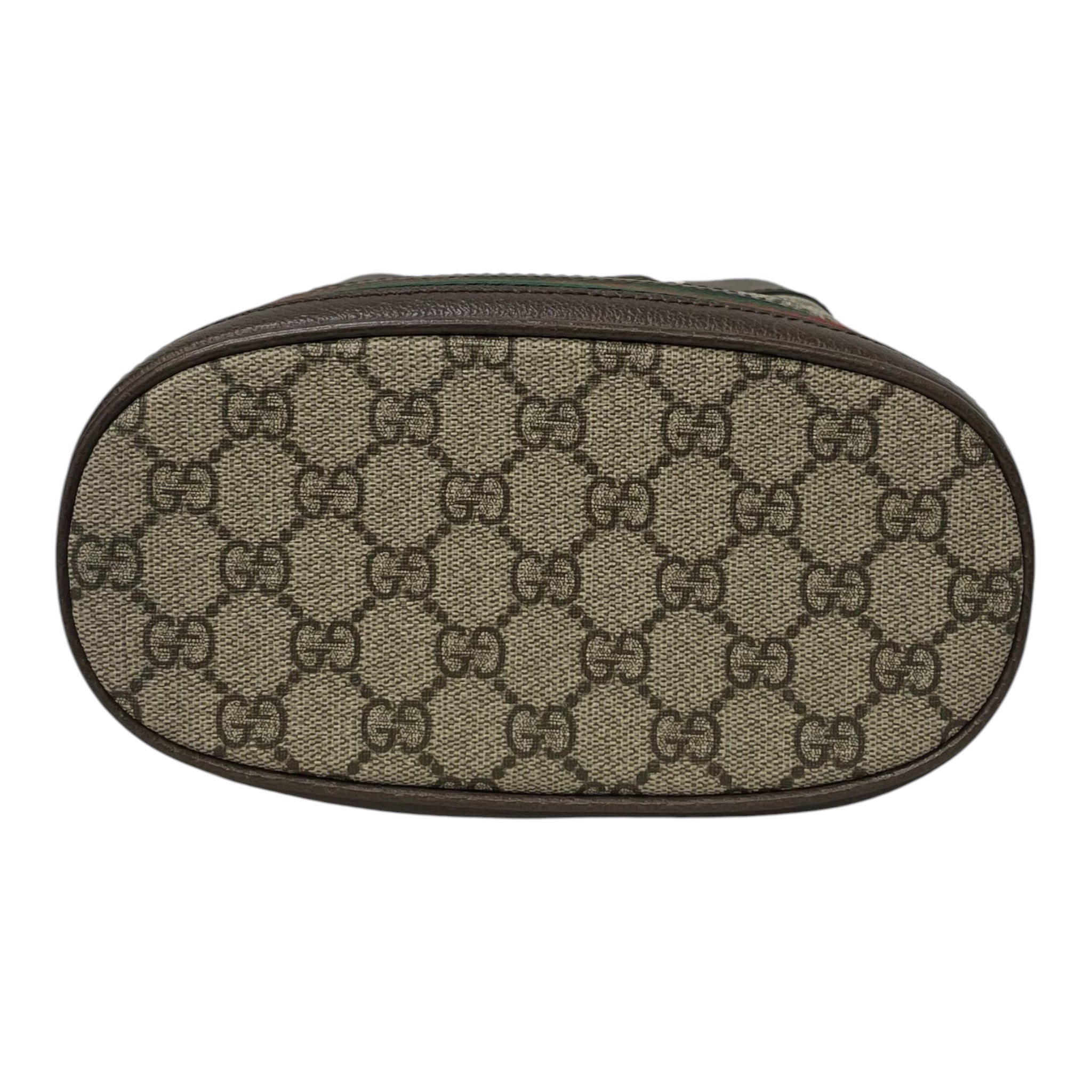 GUCCI/Hand Bag/Monogram/Leather/BRW/ophidia bucket supreme view 5