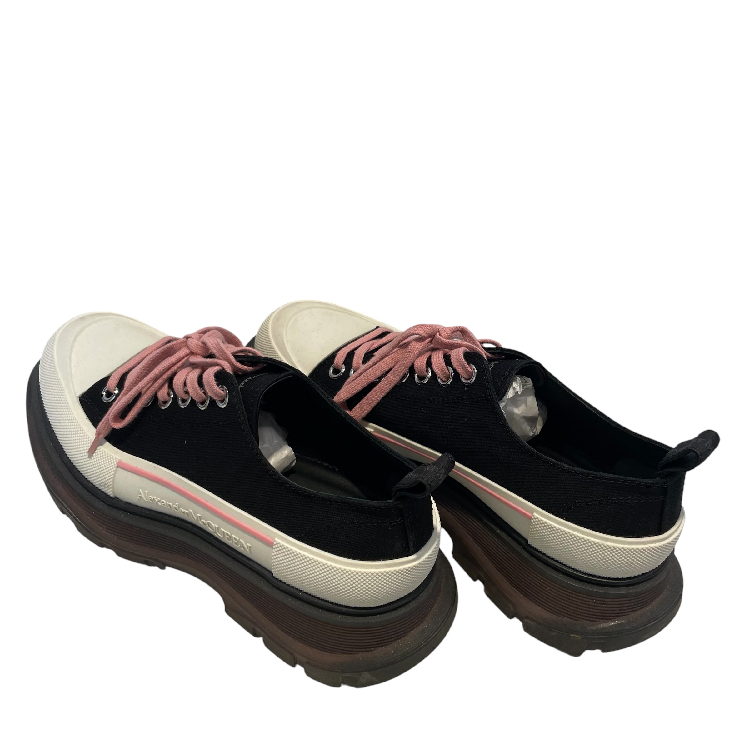 Alexander McQueen/Low-Sneakers/EU 43/BLK/CONVERSE/PLATFORM view 2