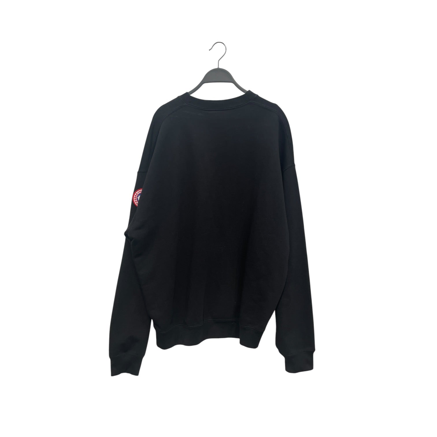CANADA GOOSE/Sweatshirt/M/Cotton/BLK/RED LOGO PATCH view 2